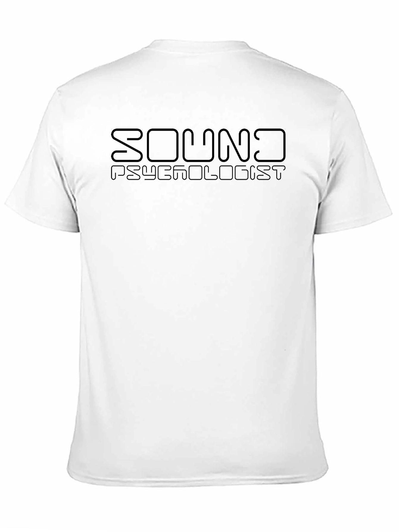 Black Sound Psychologist T-Shirt - Black view 11