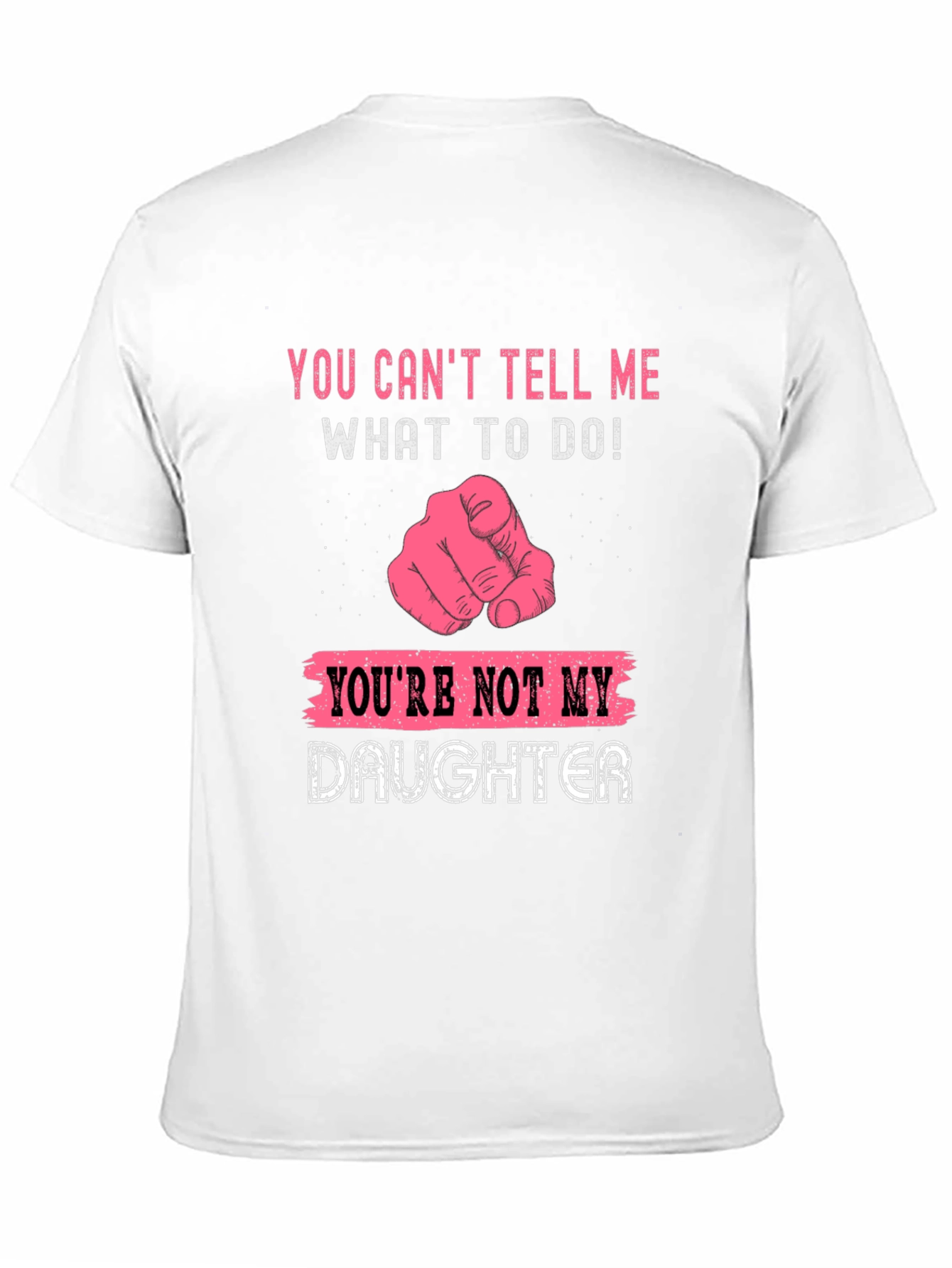 Black Funny "You Can't Tell Me" T-Shirt view 11