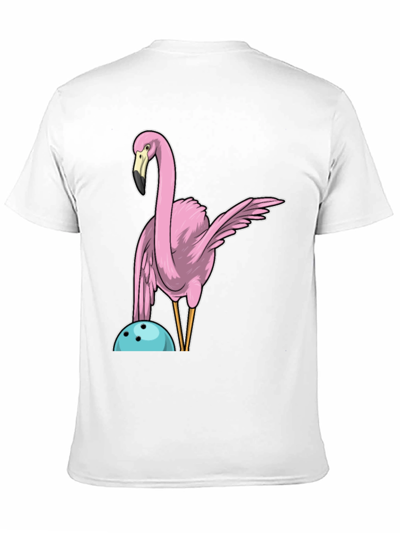 Black Flamingo Bowling T-Shirt view 11
