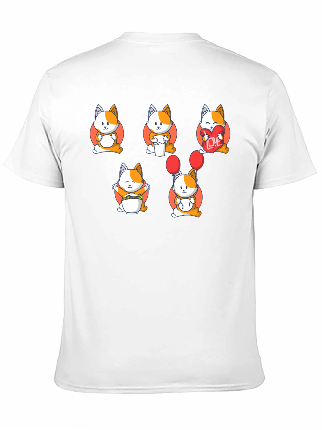 Cute Cats Graphic T-Shirt - 11