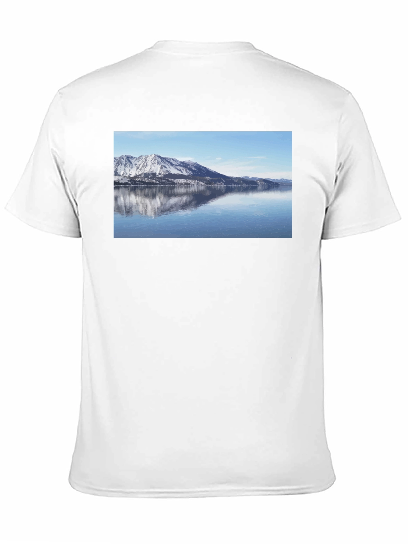 Black Mountain Lake View Graphic Tee view 11