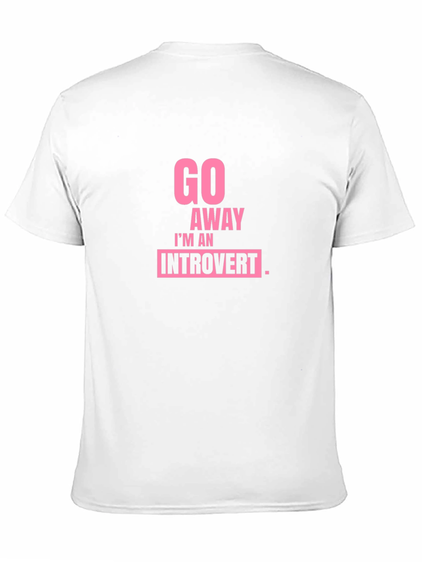 Black Introvert Graphic Tee - Funny Slogan T-Shirt view 11