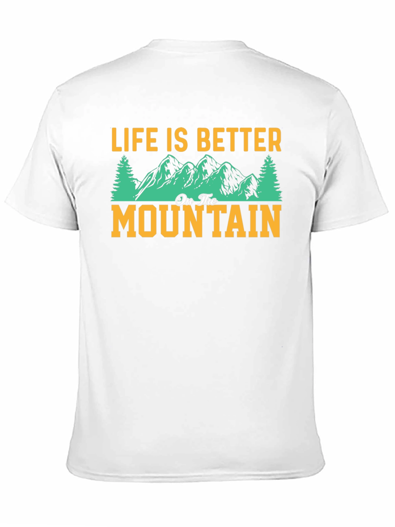 Black Life is Better on the Mountain Graphic Tee view 11