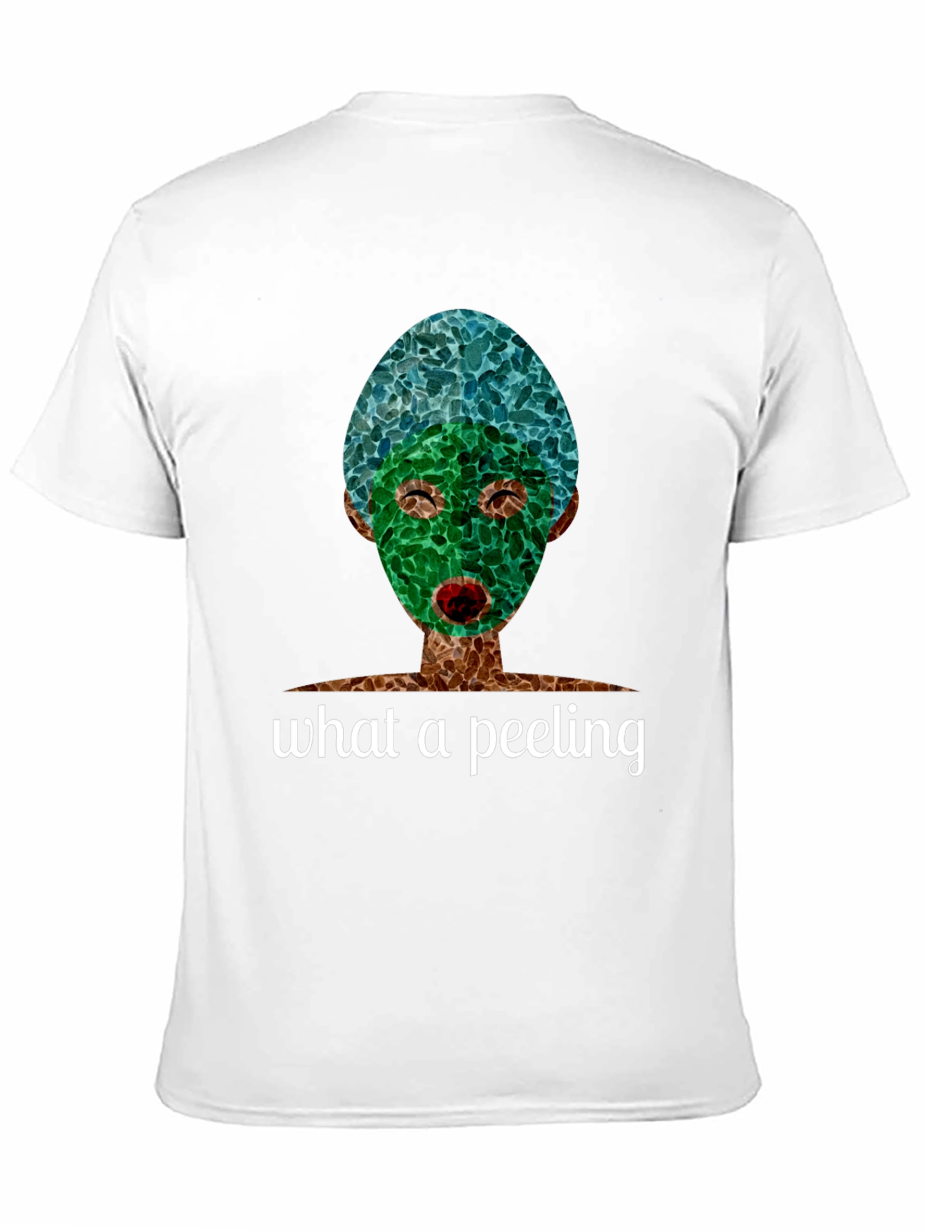 Black What a Peeling T-Shirt | Funny Spa Day Tee view 11