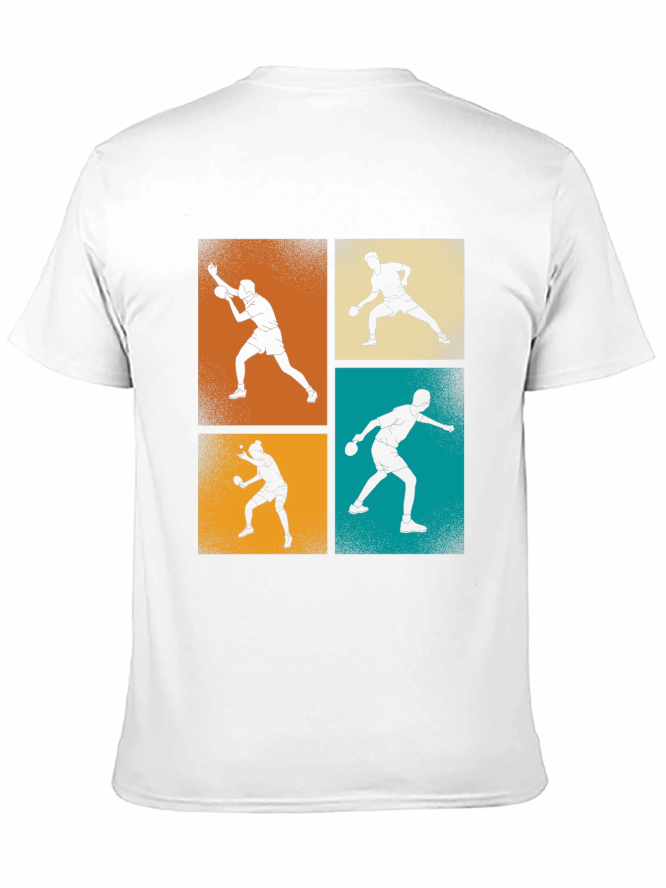 Black Retro Table Tennis T-Shirt view 11