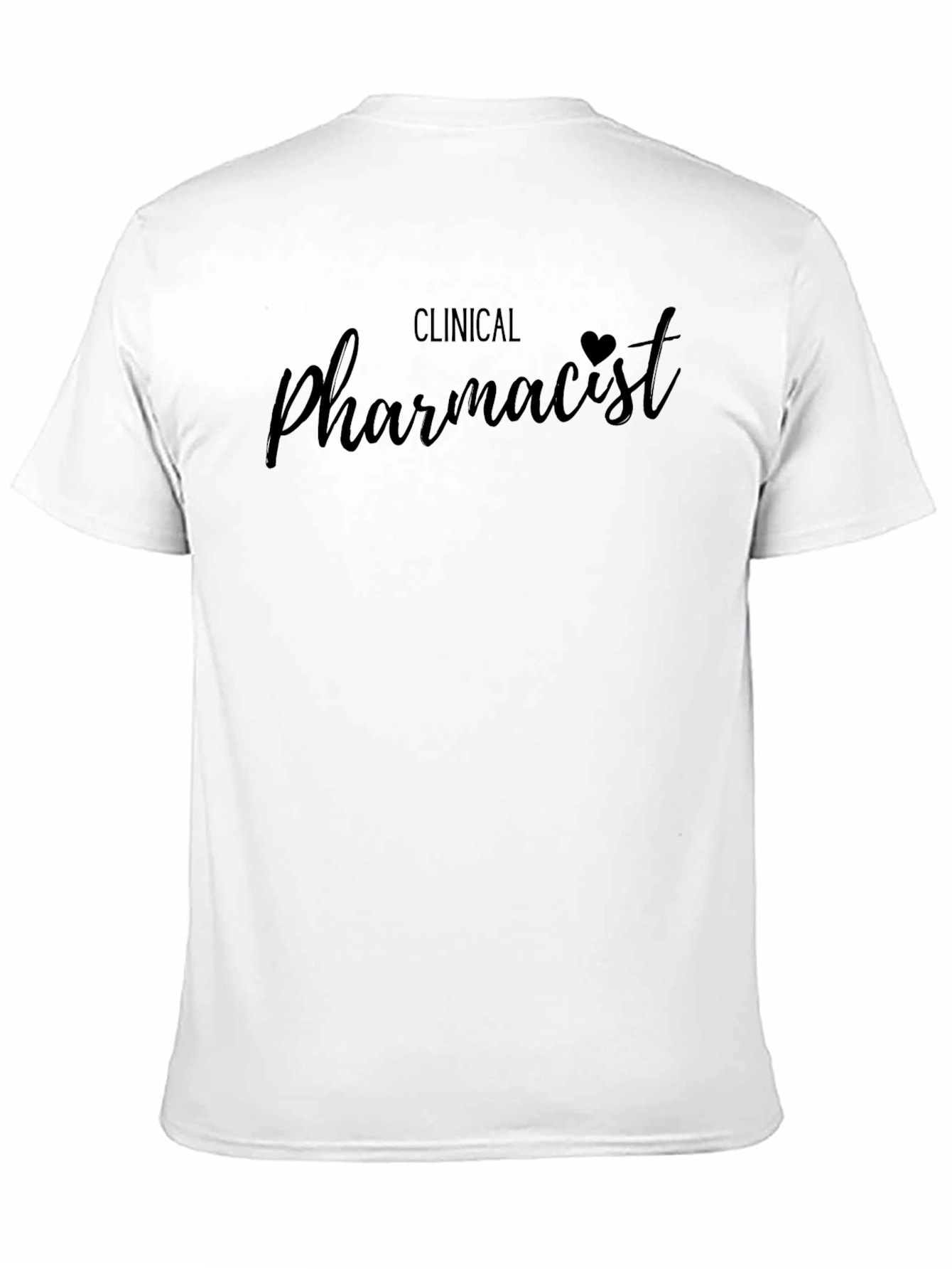Black Clinical Pharmacist Black T-Shirt view 11