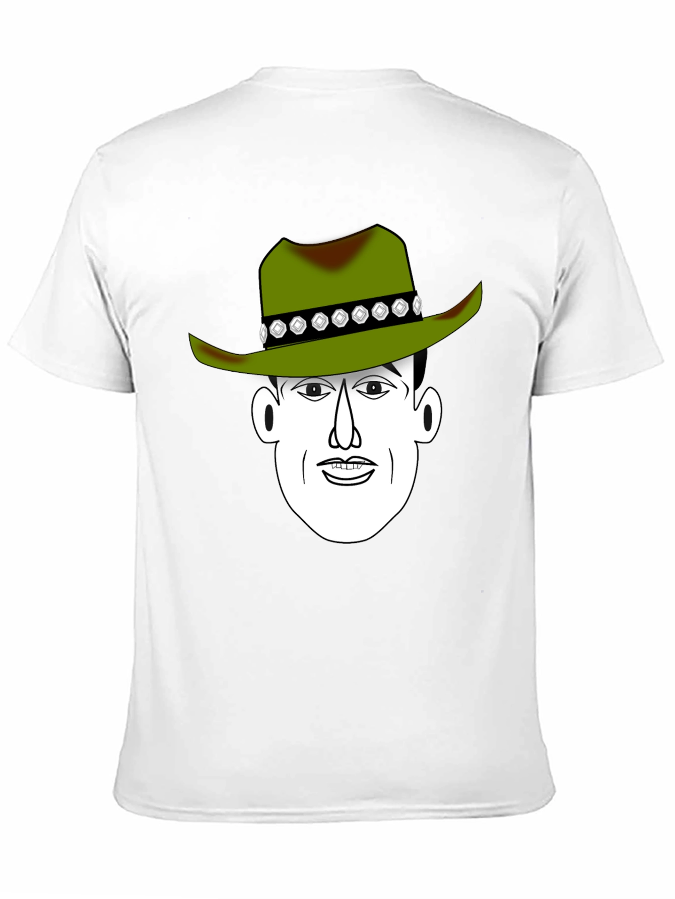Black Cartoon Cowboy Graphic Tee view 11
