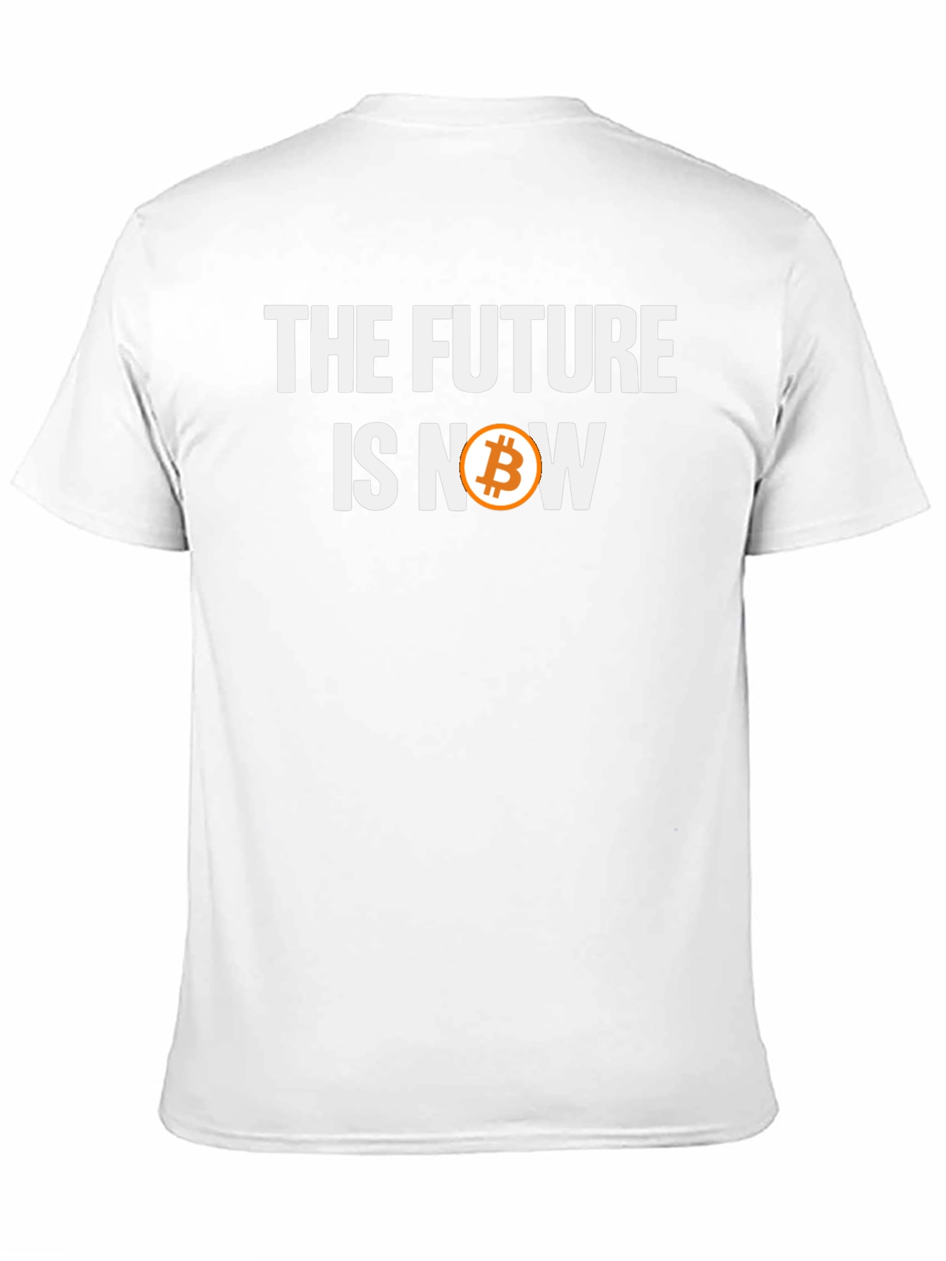 Black Bitcoin Future is Now Graphic Tee view 11