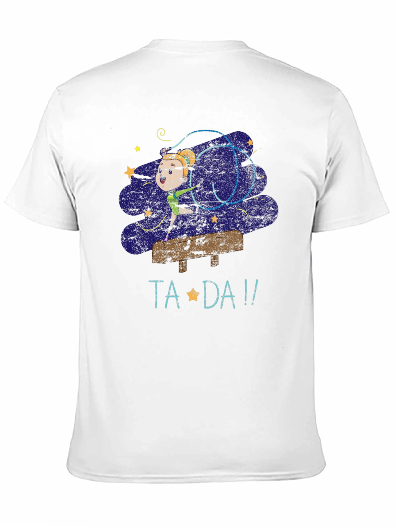 Black Ta Da! Gymnastics T-Shirt view 11