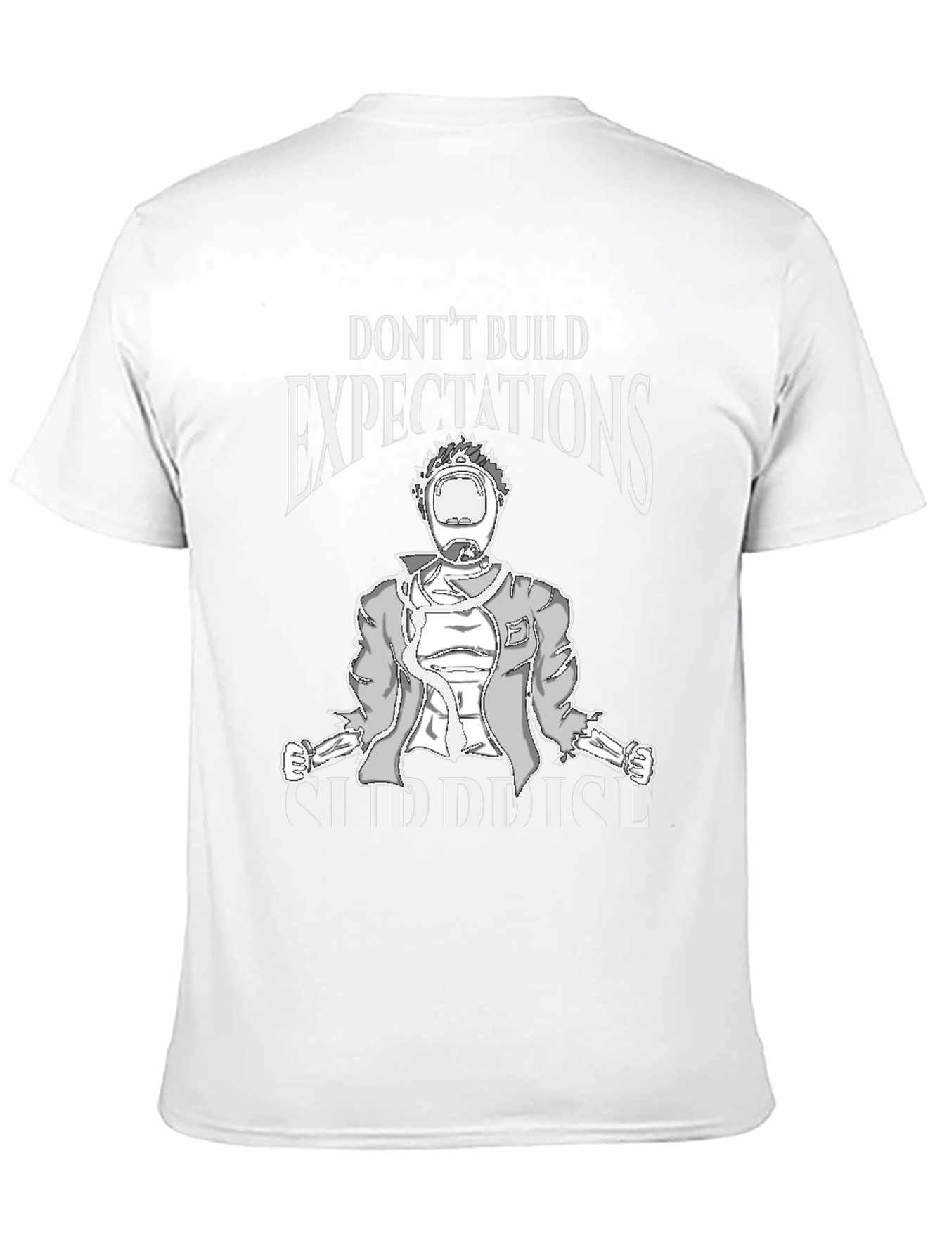 Black Don't Build Expectations Graphic Tee view 11