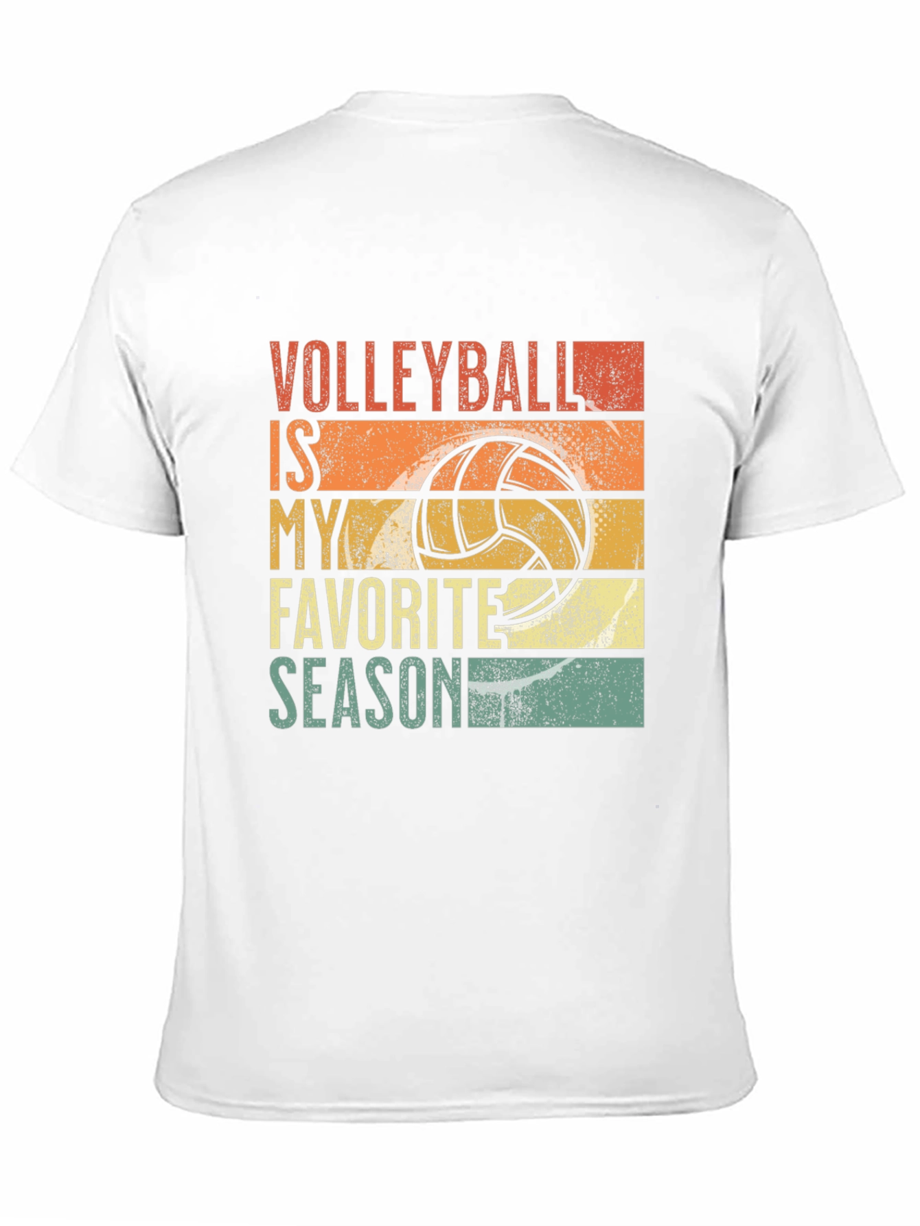 Black Volleyball Is My Favorite Season Graphic Tee view 11