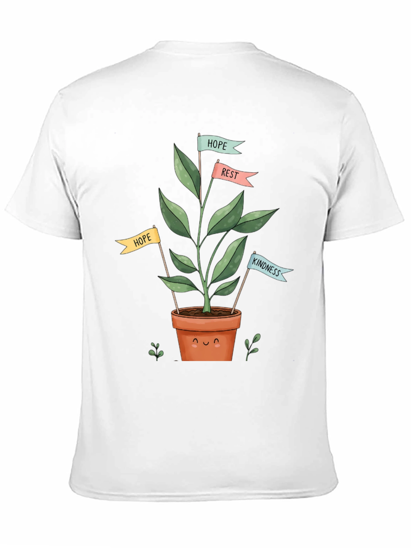 Black Planting Kindness T-Shirt - Hope, Rest & Love view 11