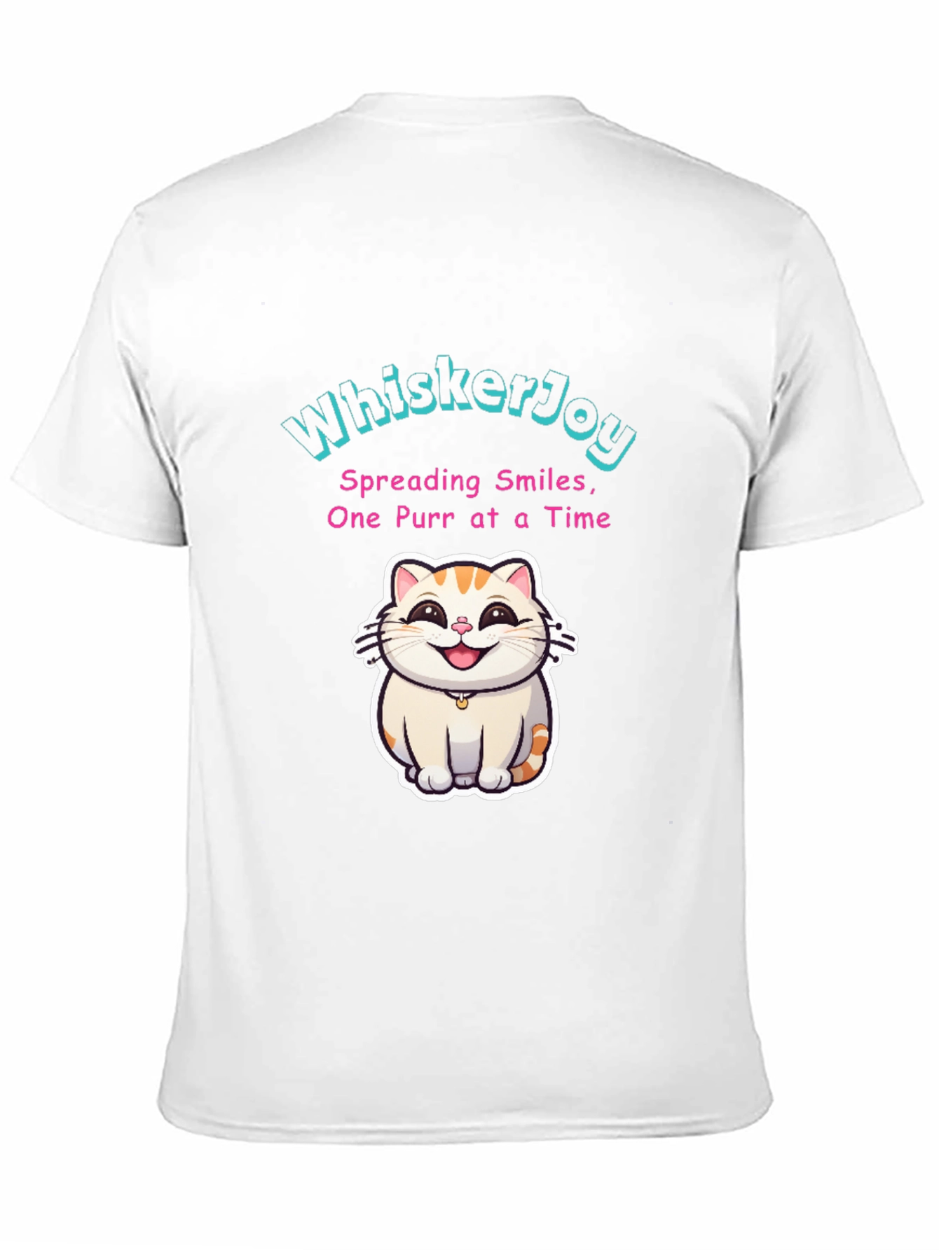 Black WhiskersJoy Cat T-Shirt - Spreading Smiles One Purr at a Time view 11