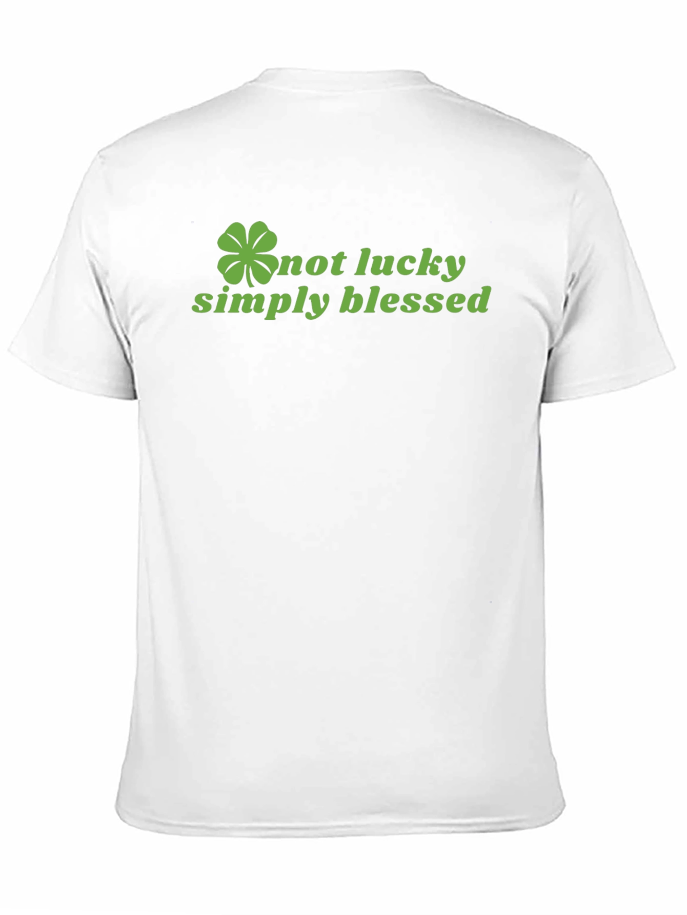 Black Simply Blessed Graphic Tee - St. Patrick's Day view 11