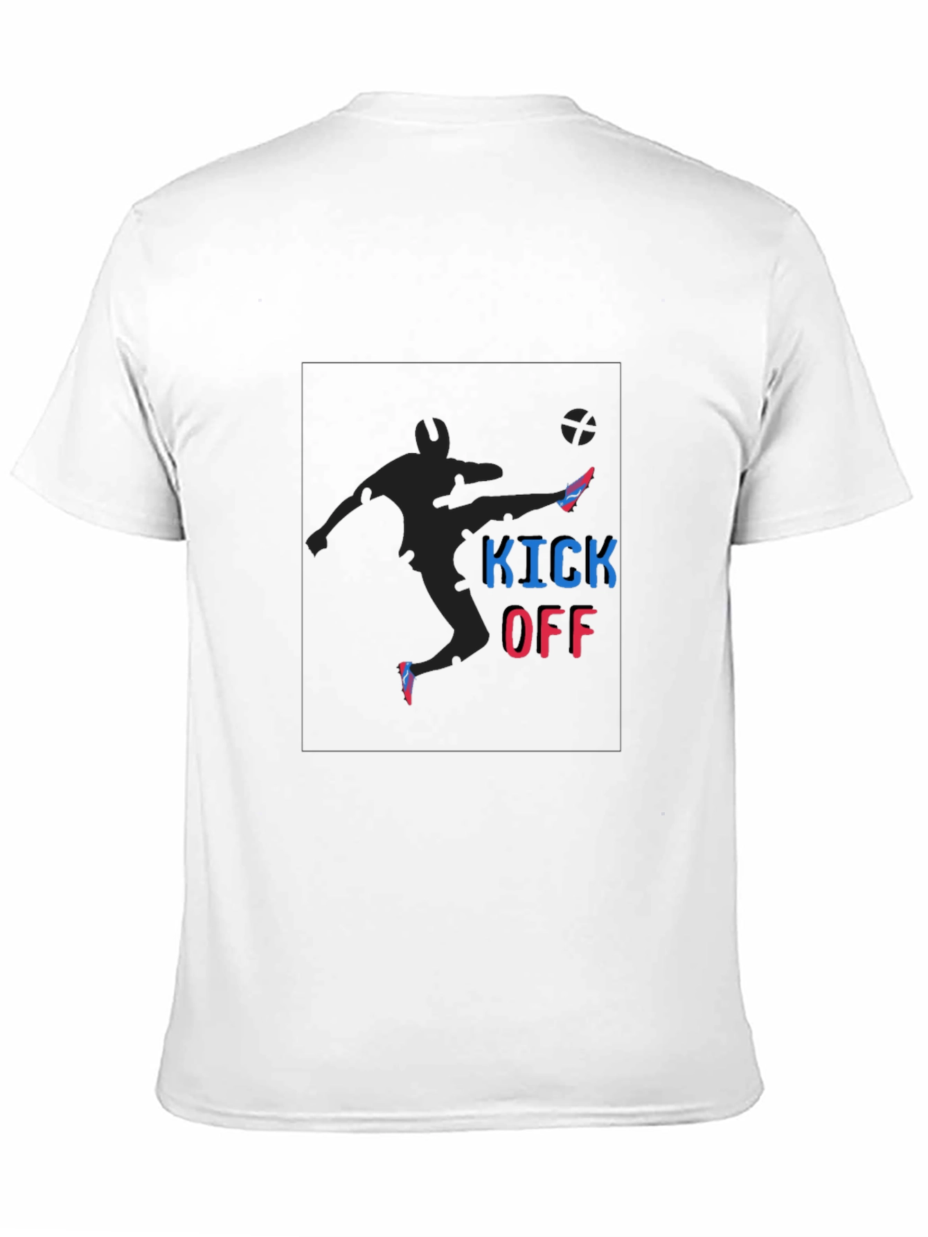 Black Kick Off Soccer T-Shirt view 11