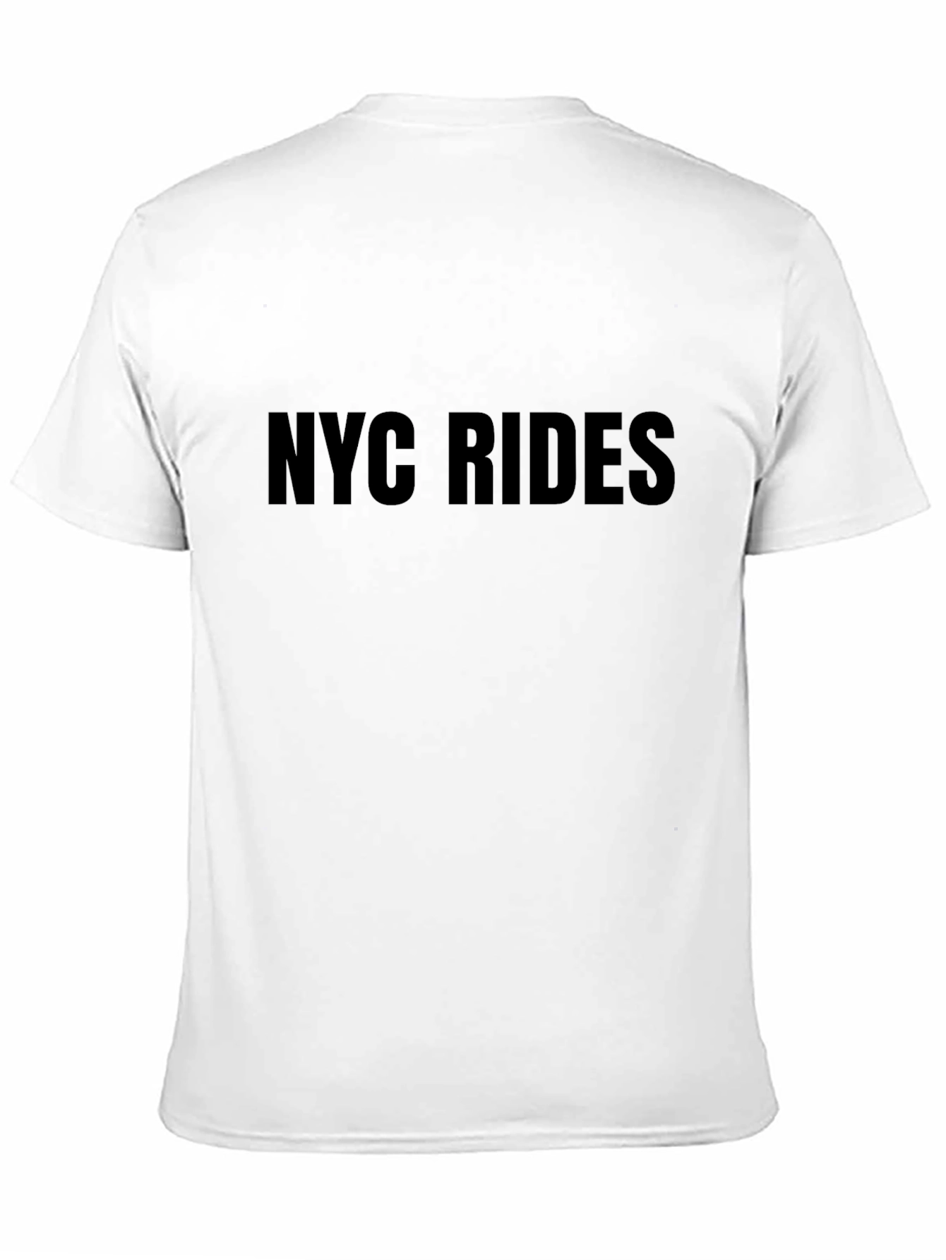 Black NYC Rides Graphic Tee - Black view 11