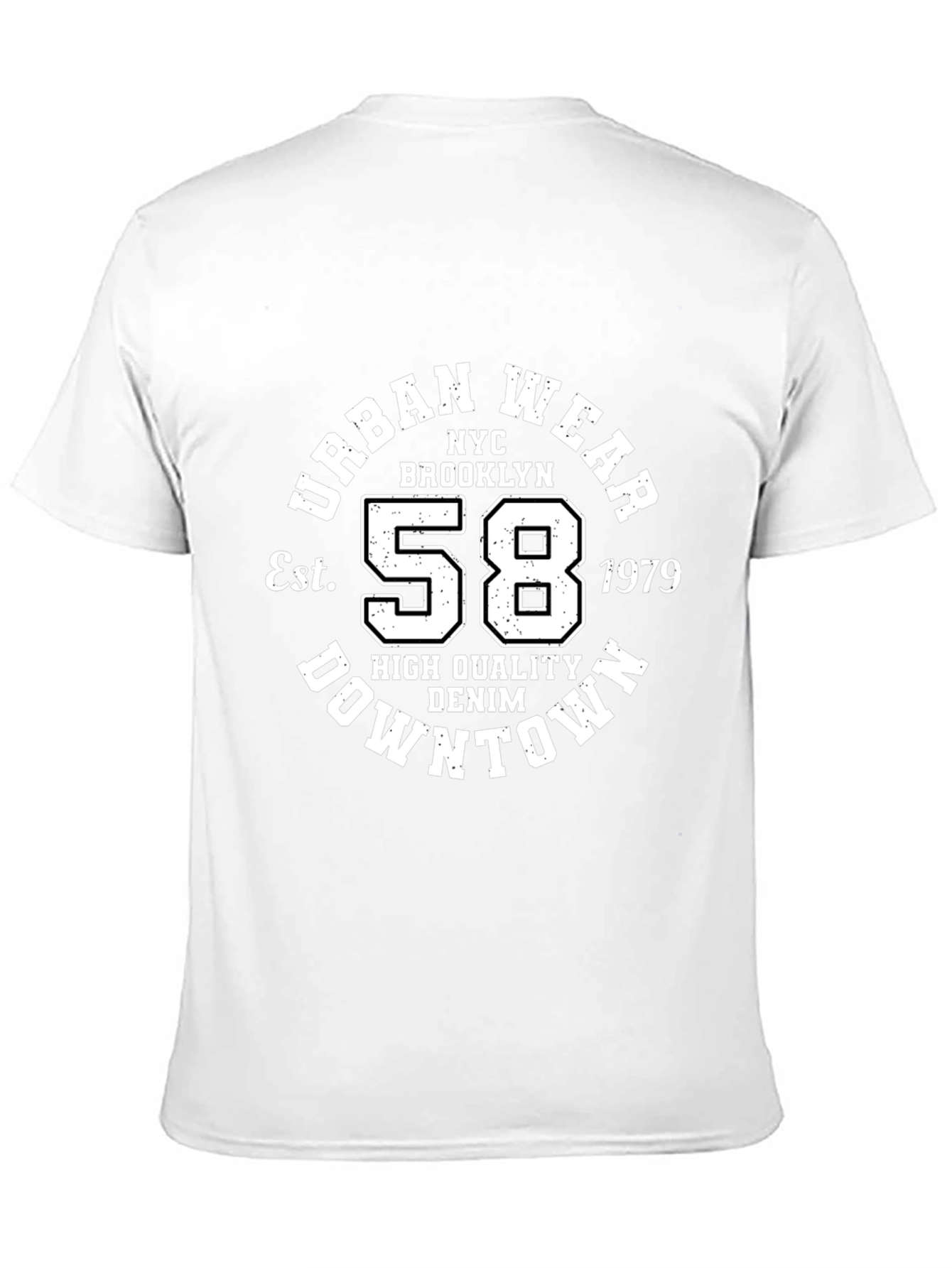 Black Urban Wear NYC Brooklyn 58 T-Shirt view 11