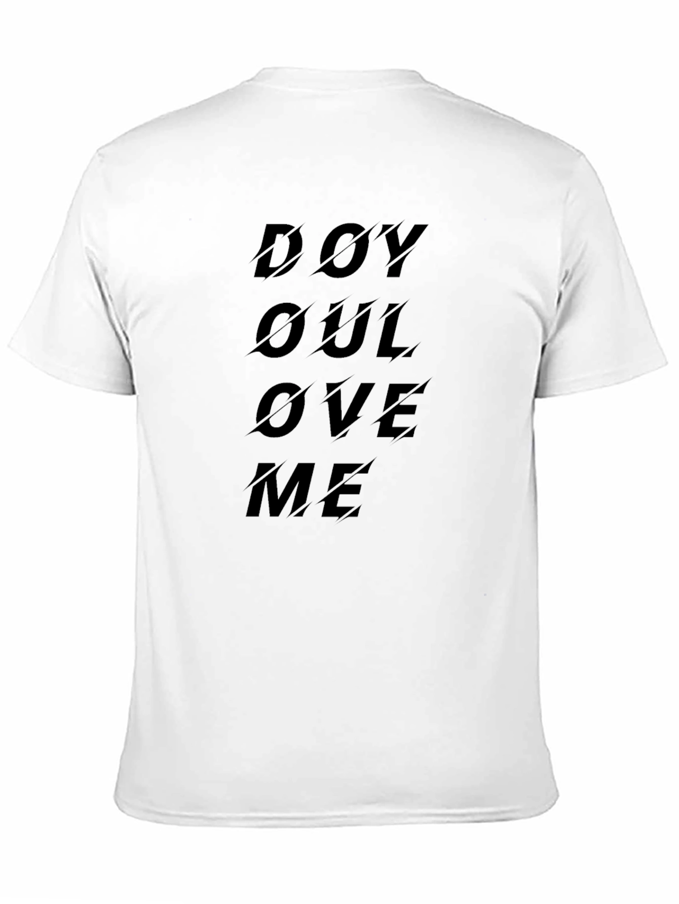 Black Do You Love Me? Graphic Tee - Black T-Shirt view 11