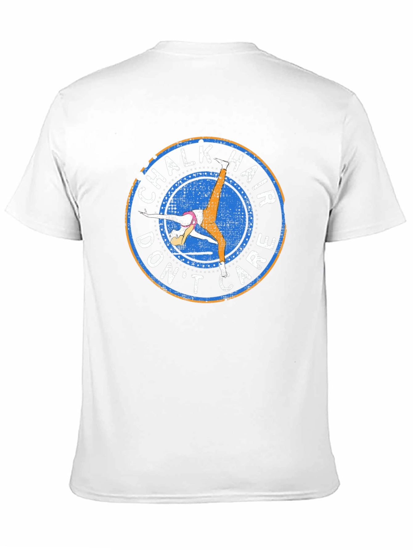 Black Chalk Hair Don't Care T-Shirt view 11