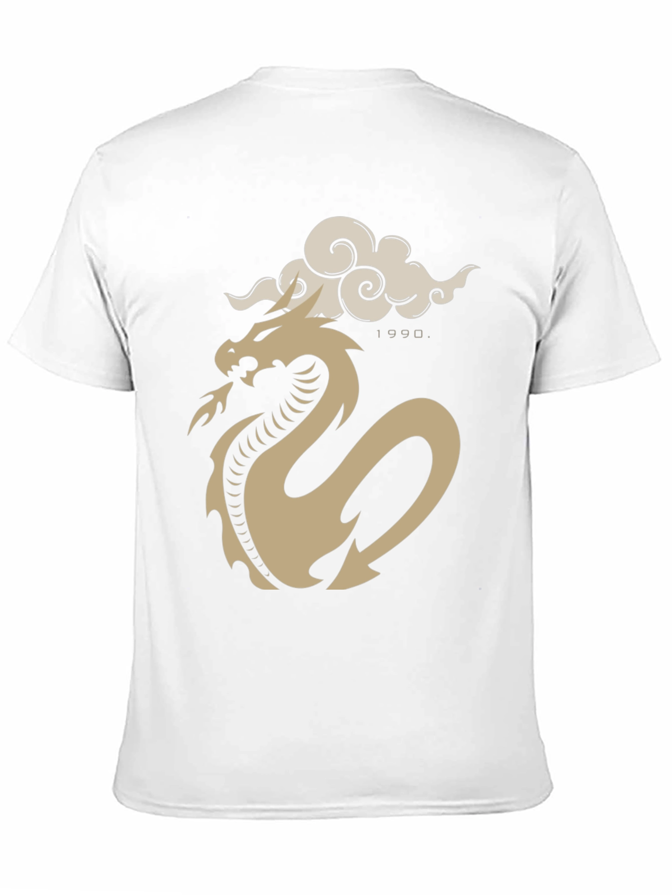 Black Dragon Cloud Graphic Tee - Black view 11