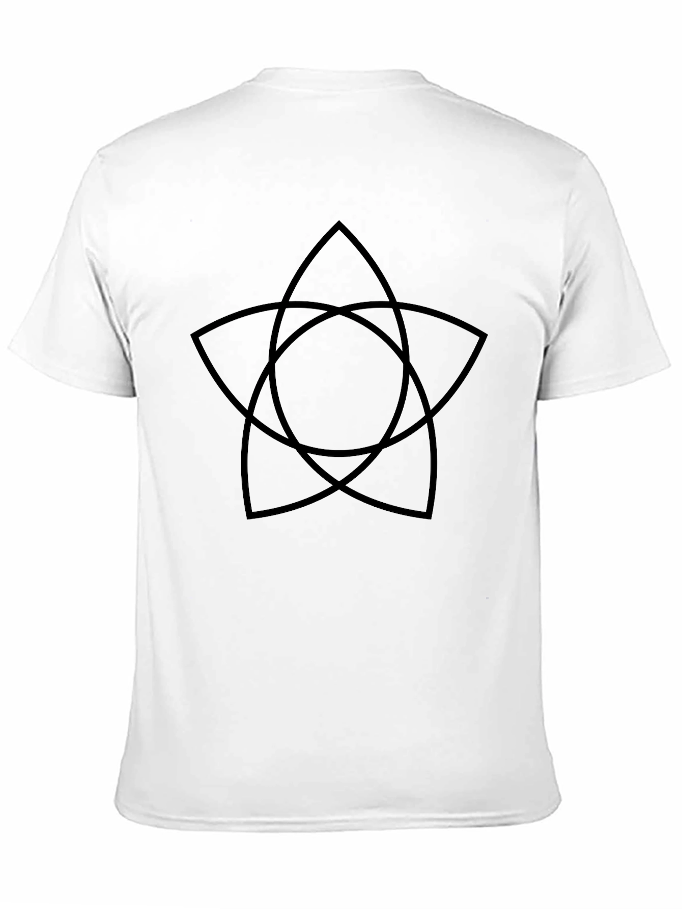 Black Mystic Symbol Black T-Shirt view 11