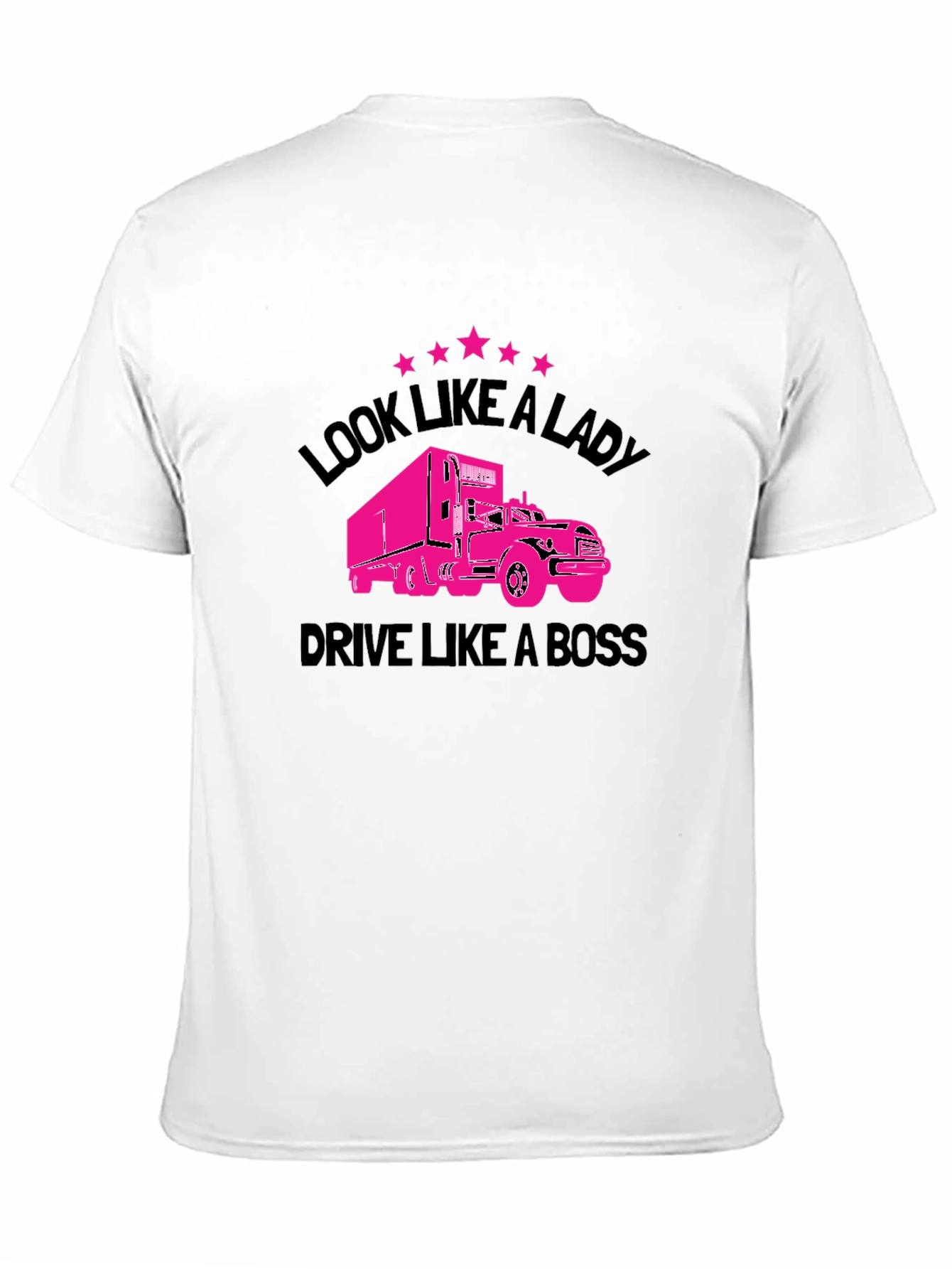 Black Look Like A Lady Drive Like A Boss T-Shirt view 11