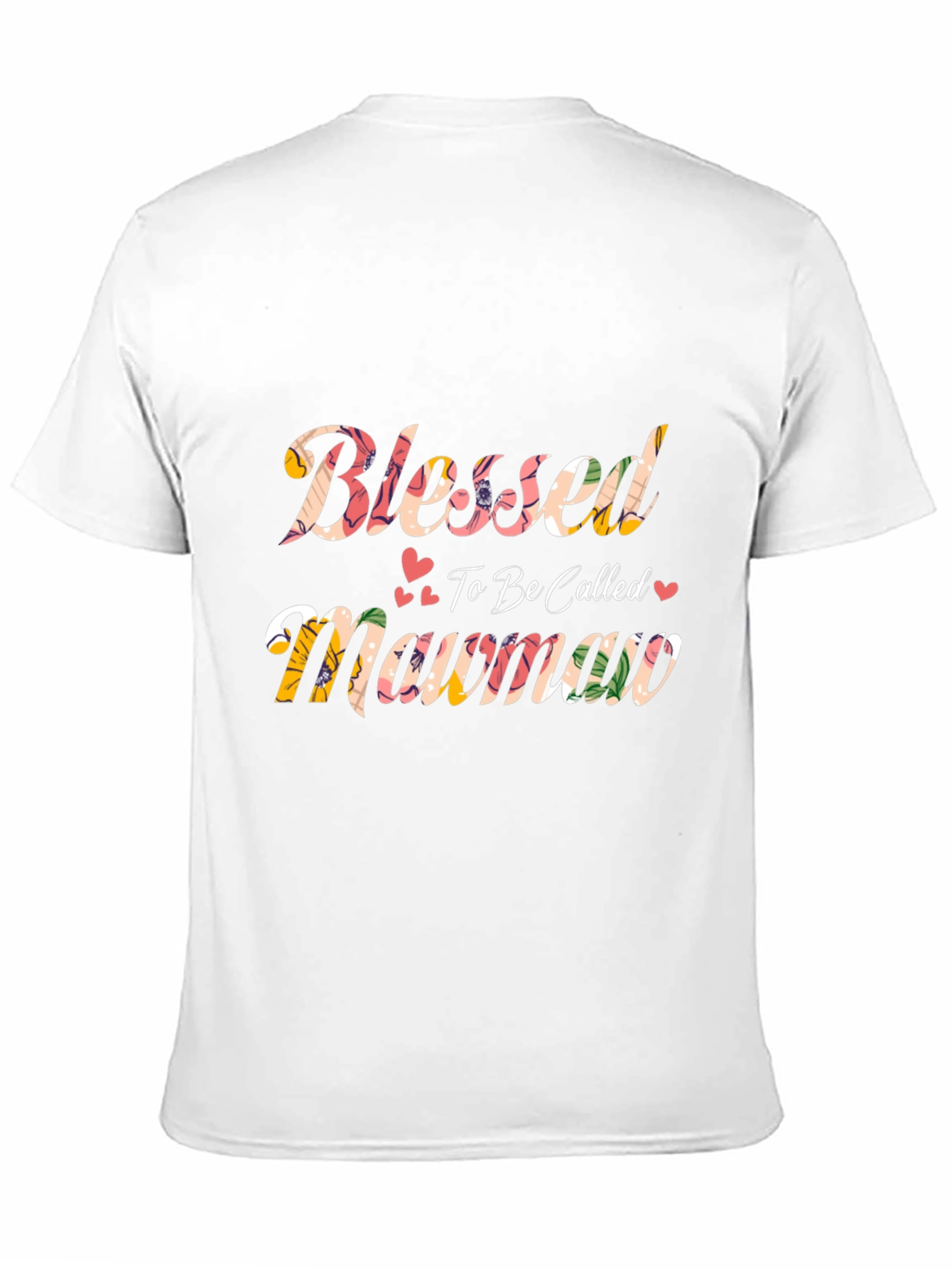 Blessed Mawmaw Floral Graphic T-Shirt - 11