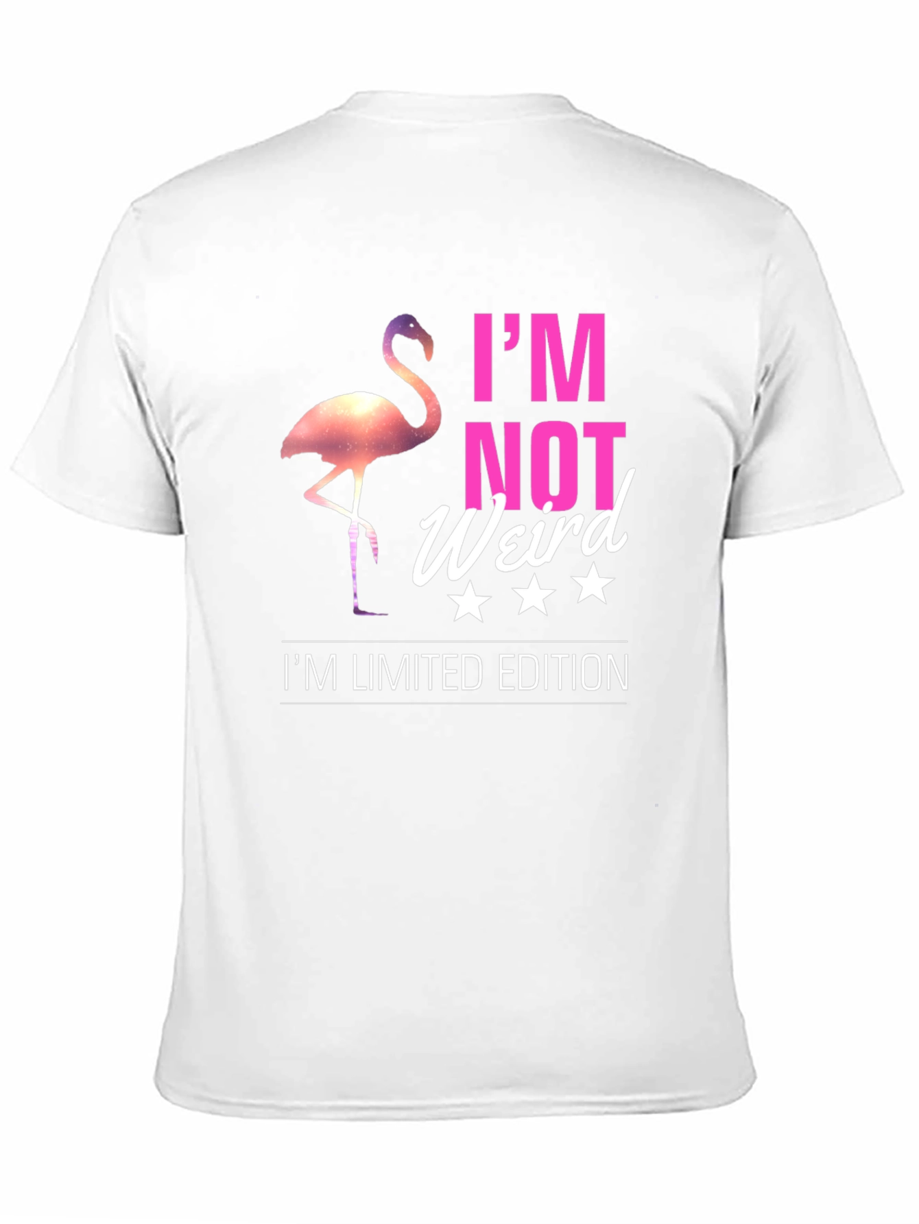 Black I'm Not Weird I'm Limited Edition Graphic T-Shirt view 11