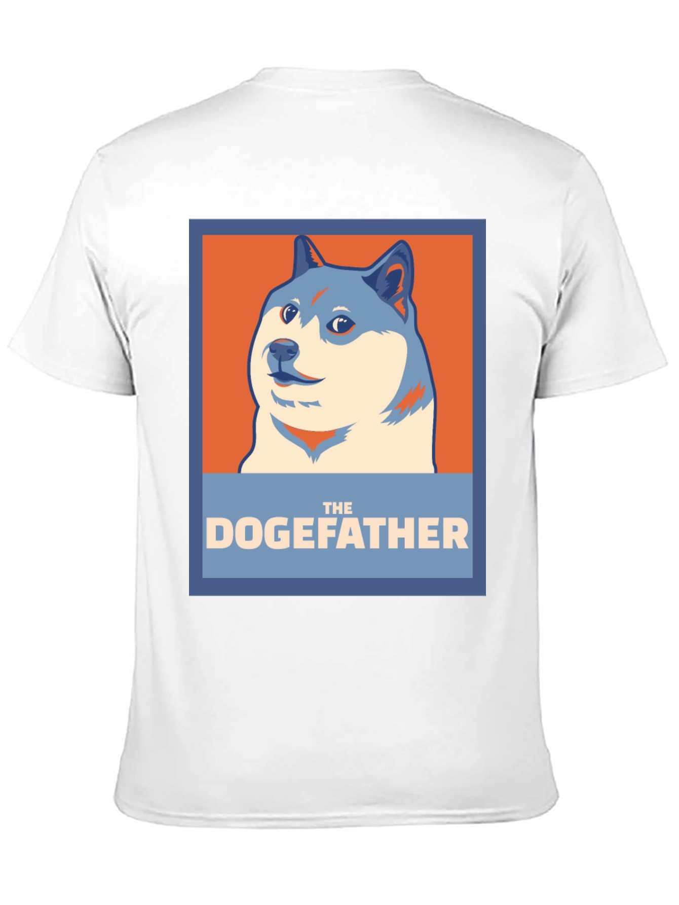 Black The Dogefather T-Shirt - Meme Humor Graphic Tee view 11
