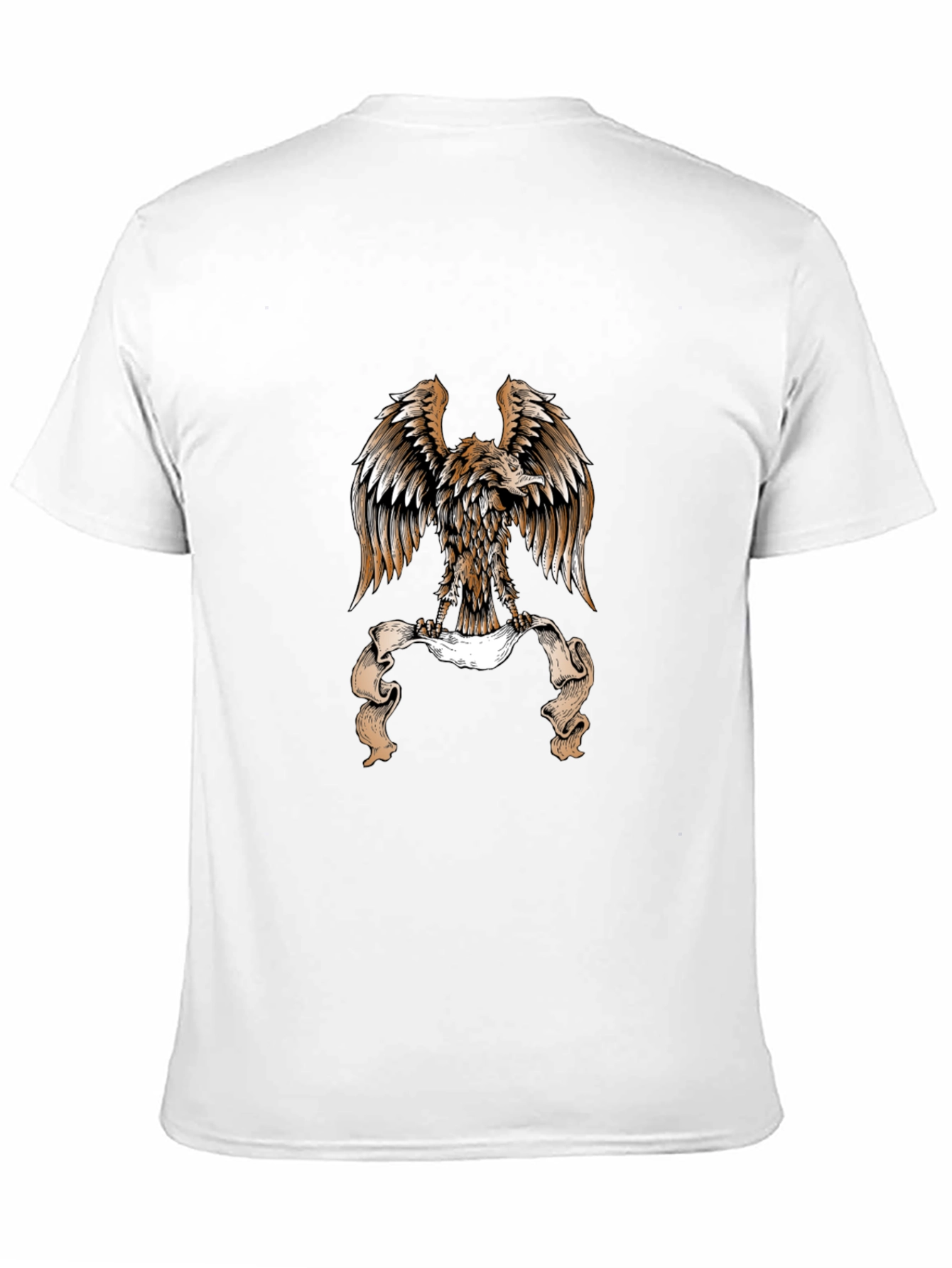 Black Eagle Graphic Black T-Shirt - Bold Design view 11