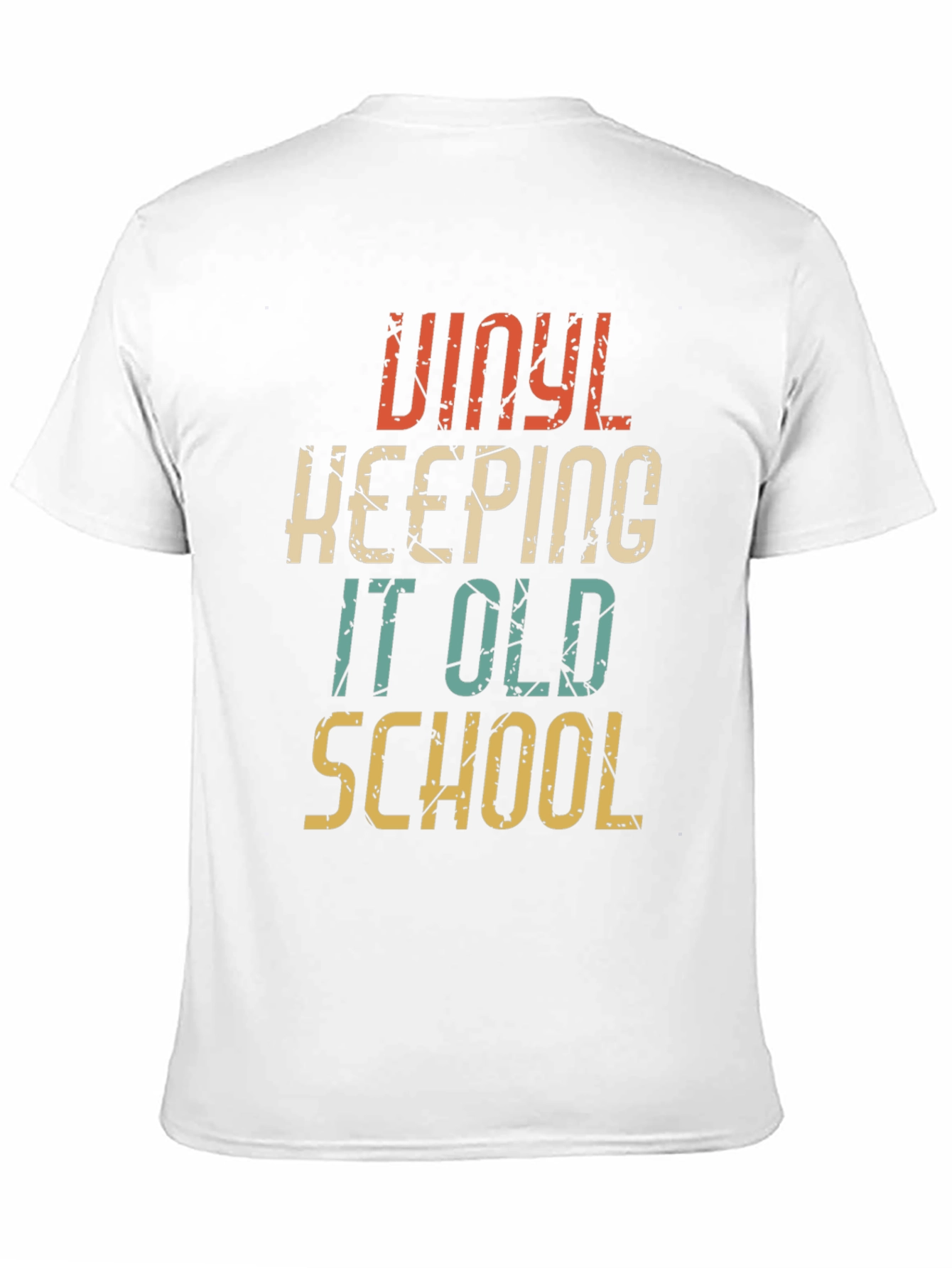 Black Vinyl Keeping It Old School T-Shirt view 11