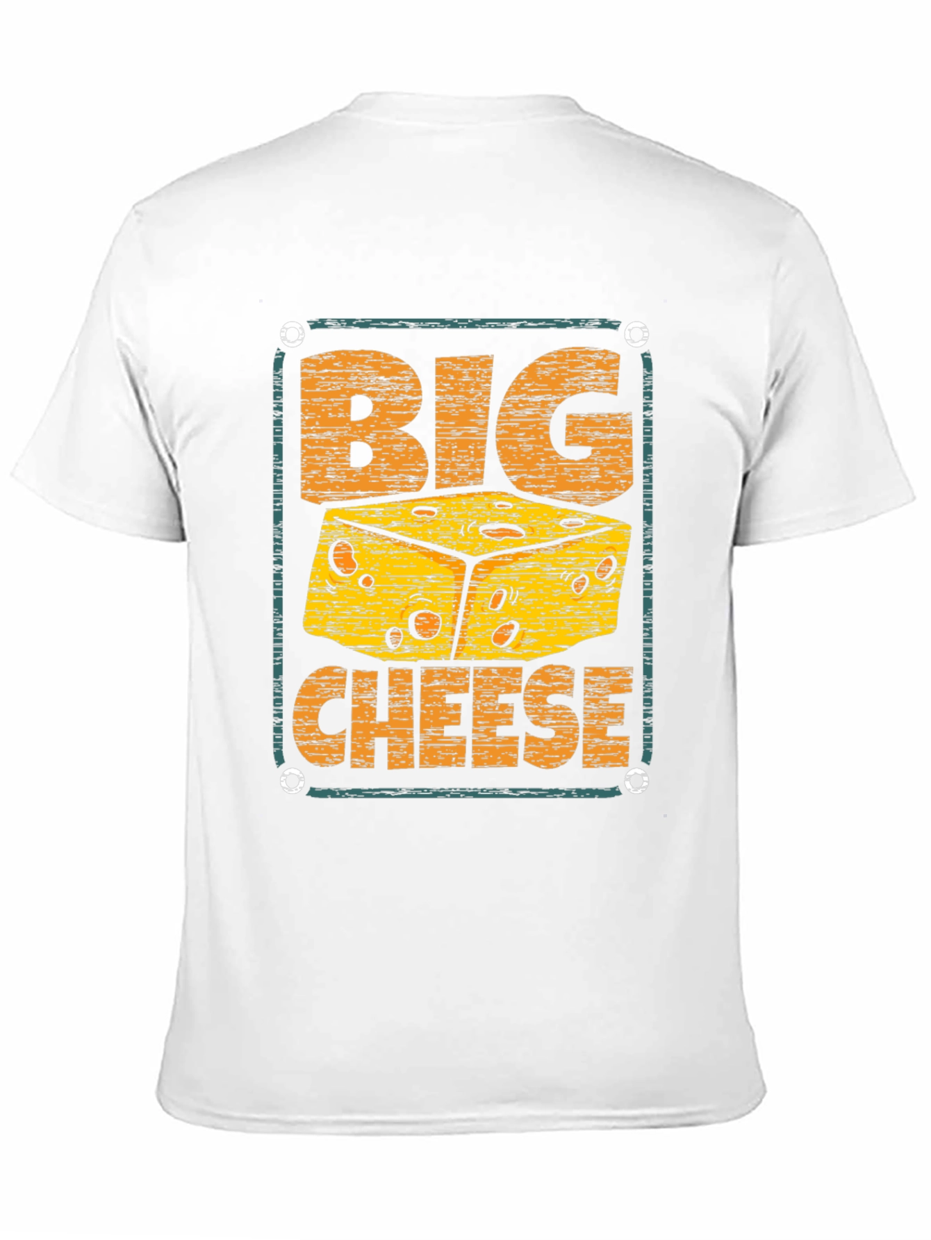 Black Big Cheese Graphic T-Shirt - Novelty Tee view 11