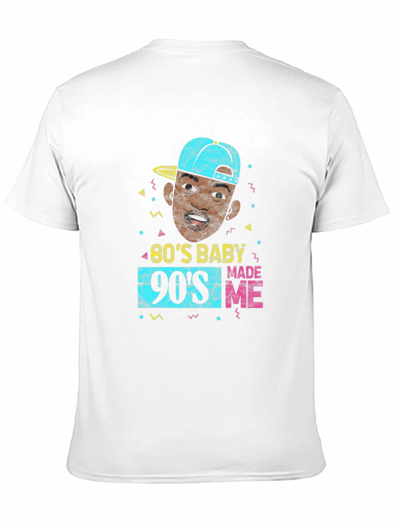 Black 80's Baby, 90's Made Me Black Graphic Tee view 11