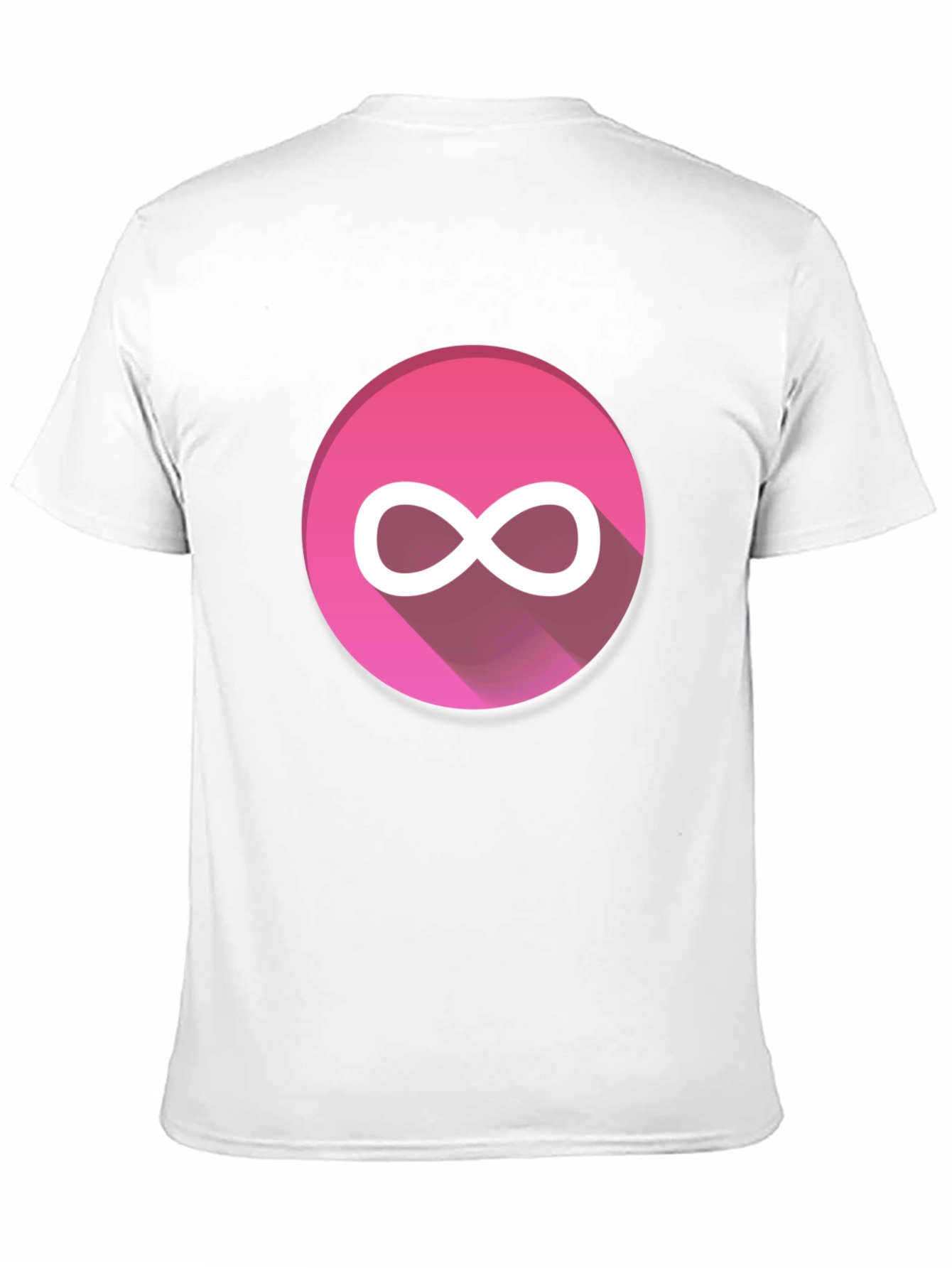 Black Pink Infinity Symbol Graphic Tee - Black view 11