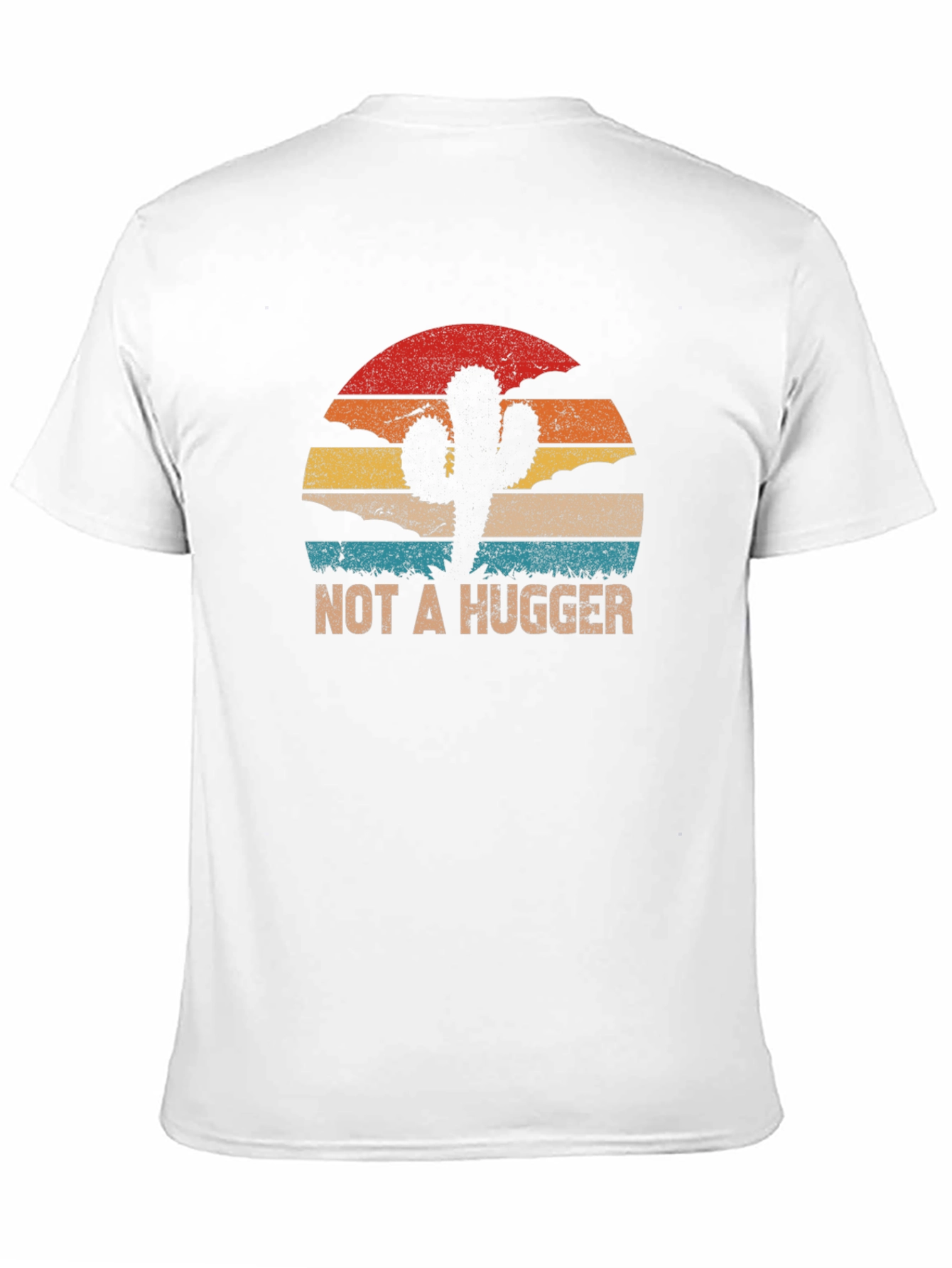 Black Not A Hugger Cactus Graphic Tee view 11