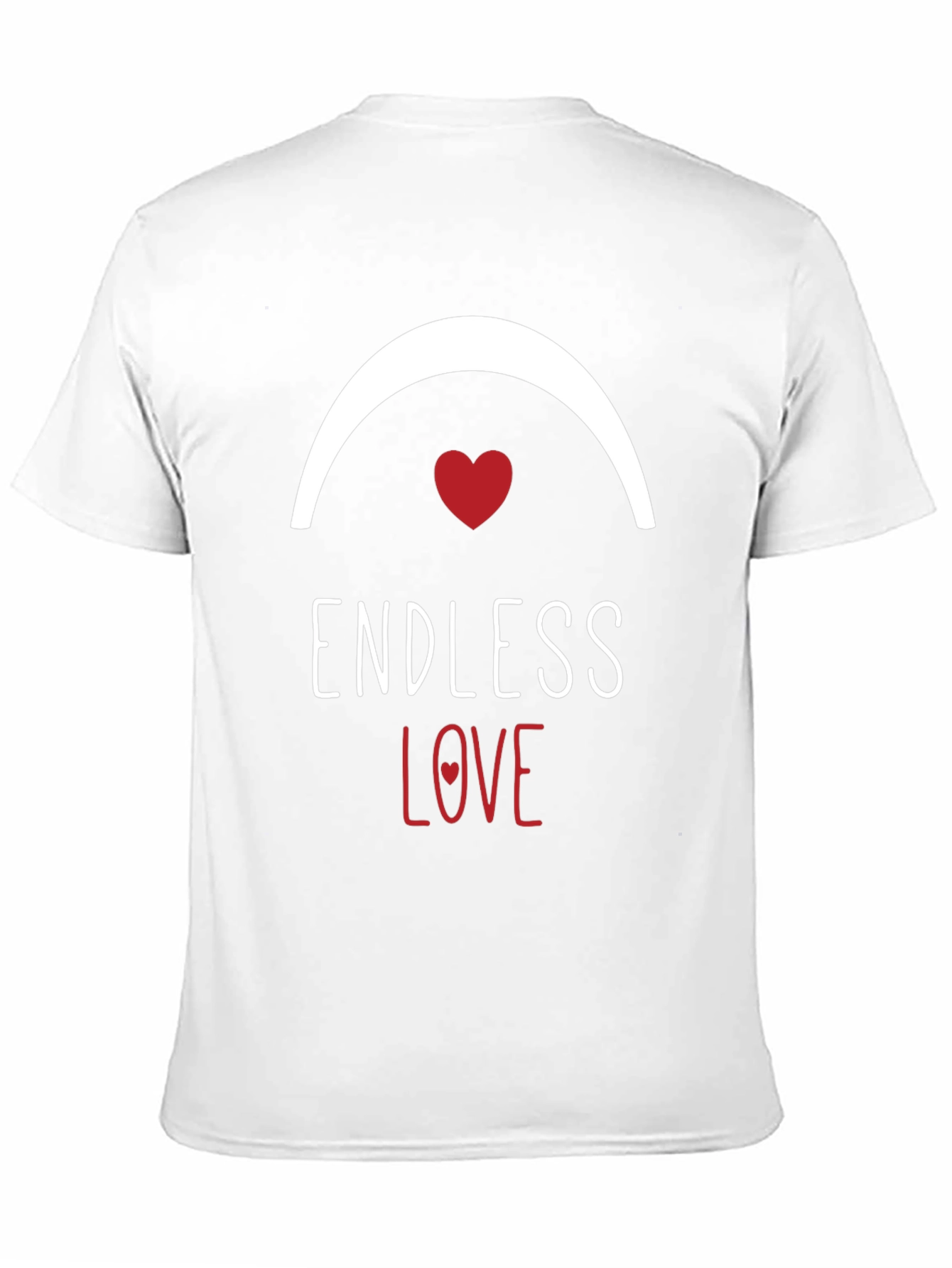 Black Endless Love Graphic Tee - Soft Cotton Blend view 11