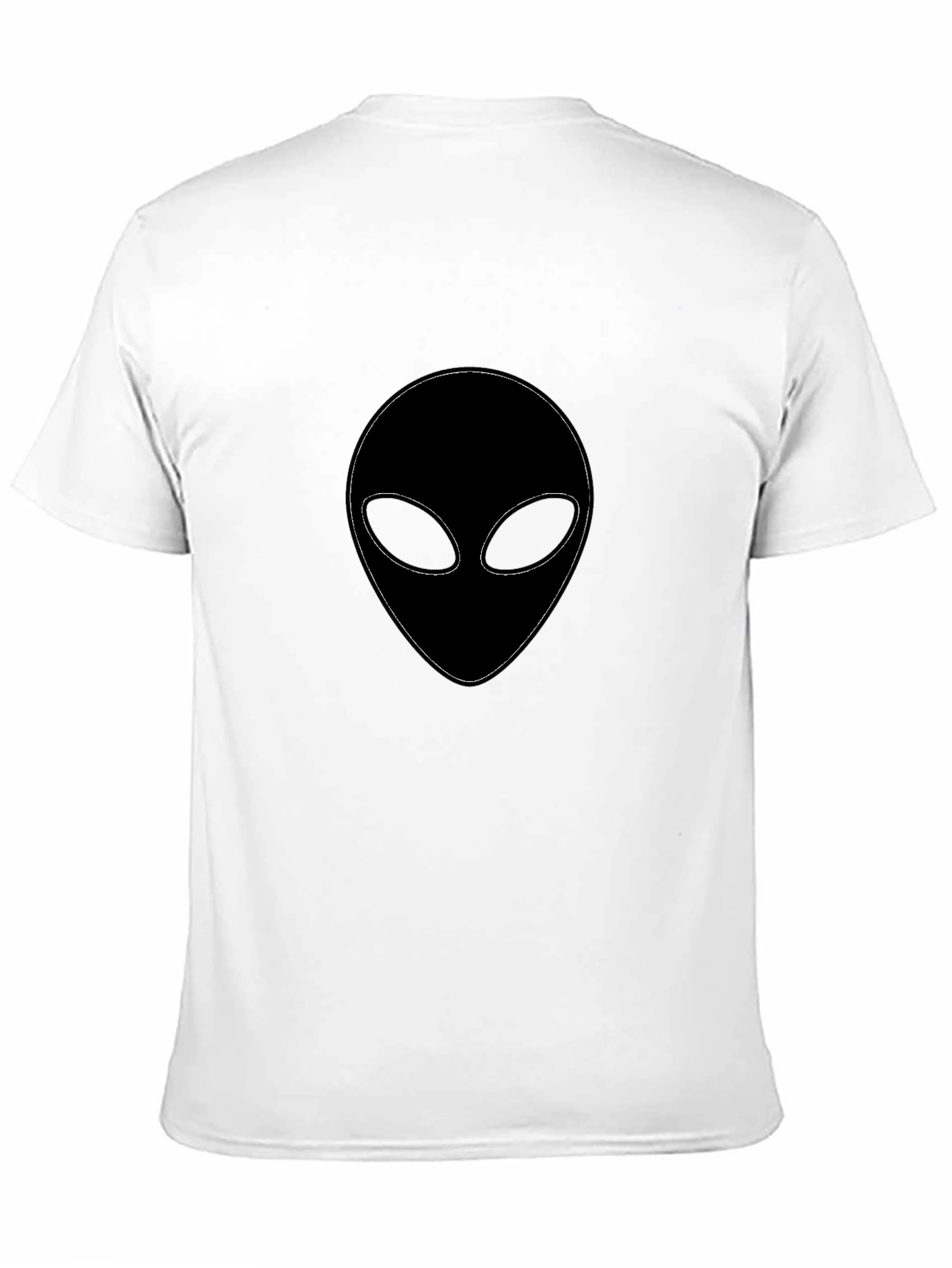 Black Alien Graphic Tee - Classic Black T-Shirt view 11