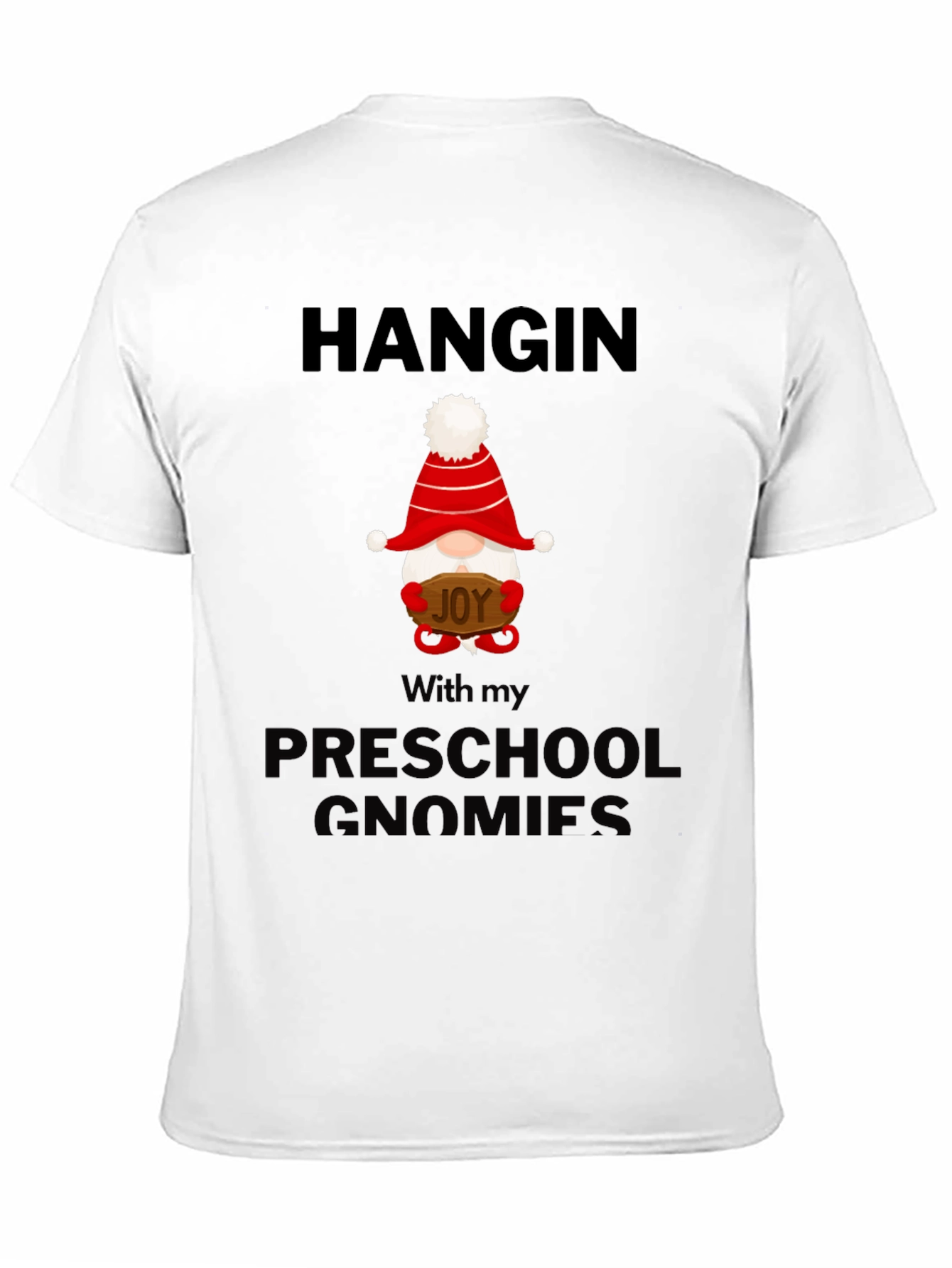 Black Hanging With My Preschool Gnomies T-Shirt view 11