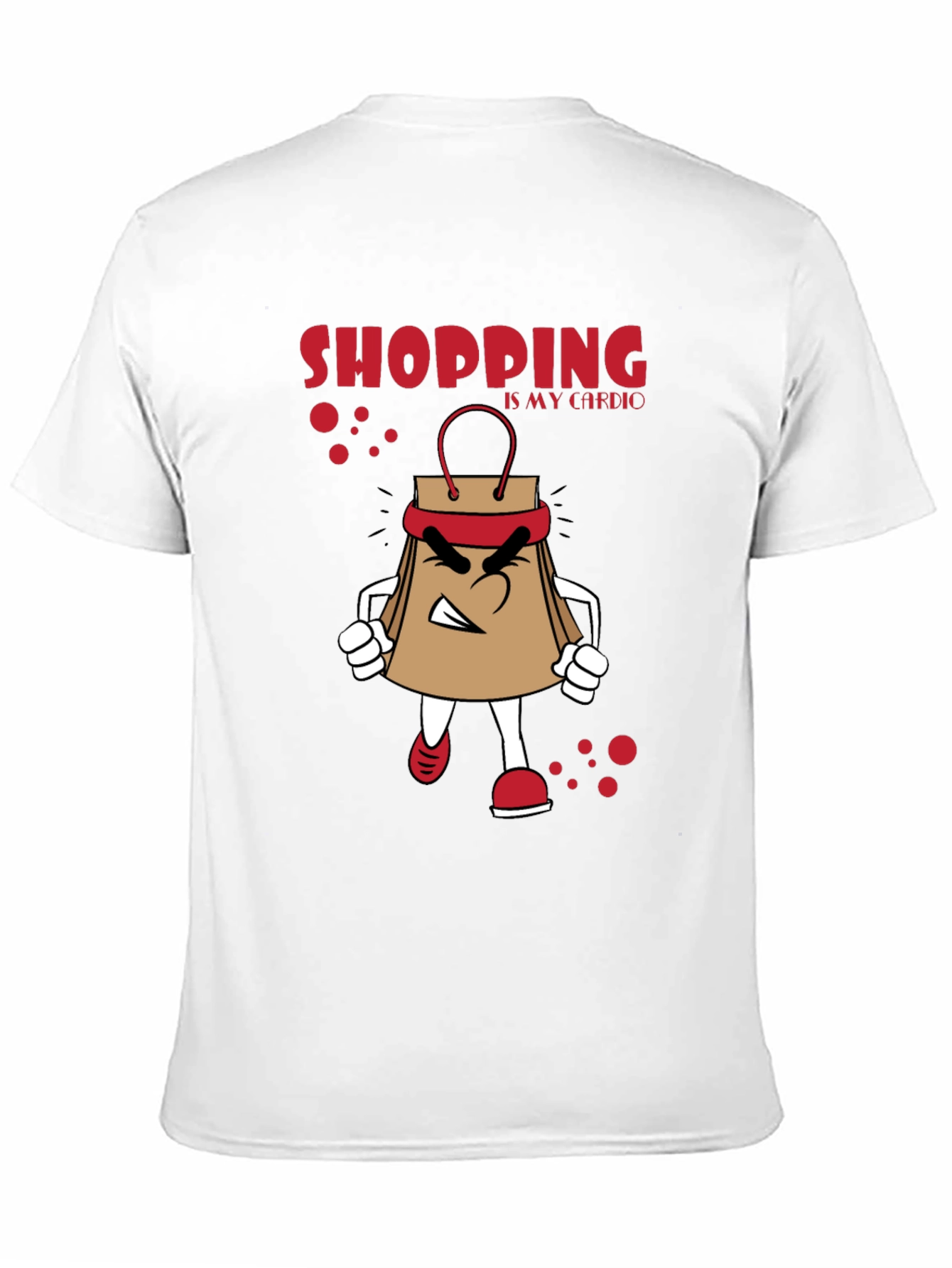 Black Shopping is My Cardio T-Shirt view 11