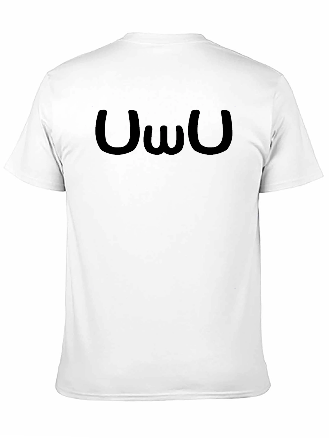 Black UwU Graphic T-Shirt - Soft Cotton Blend view 11