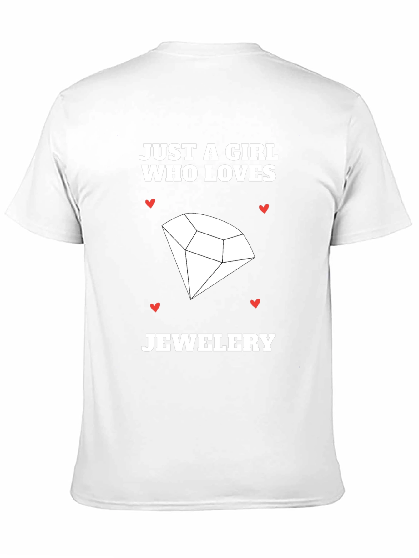 Black Girl Who Loves Jewelry T-Shirt view 11