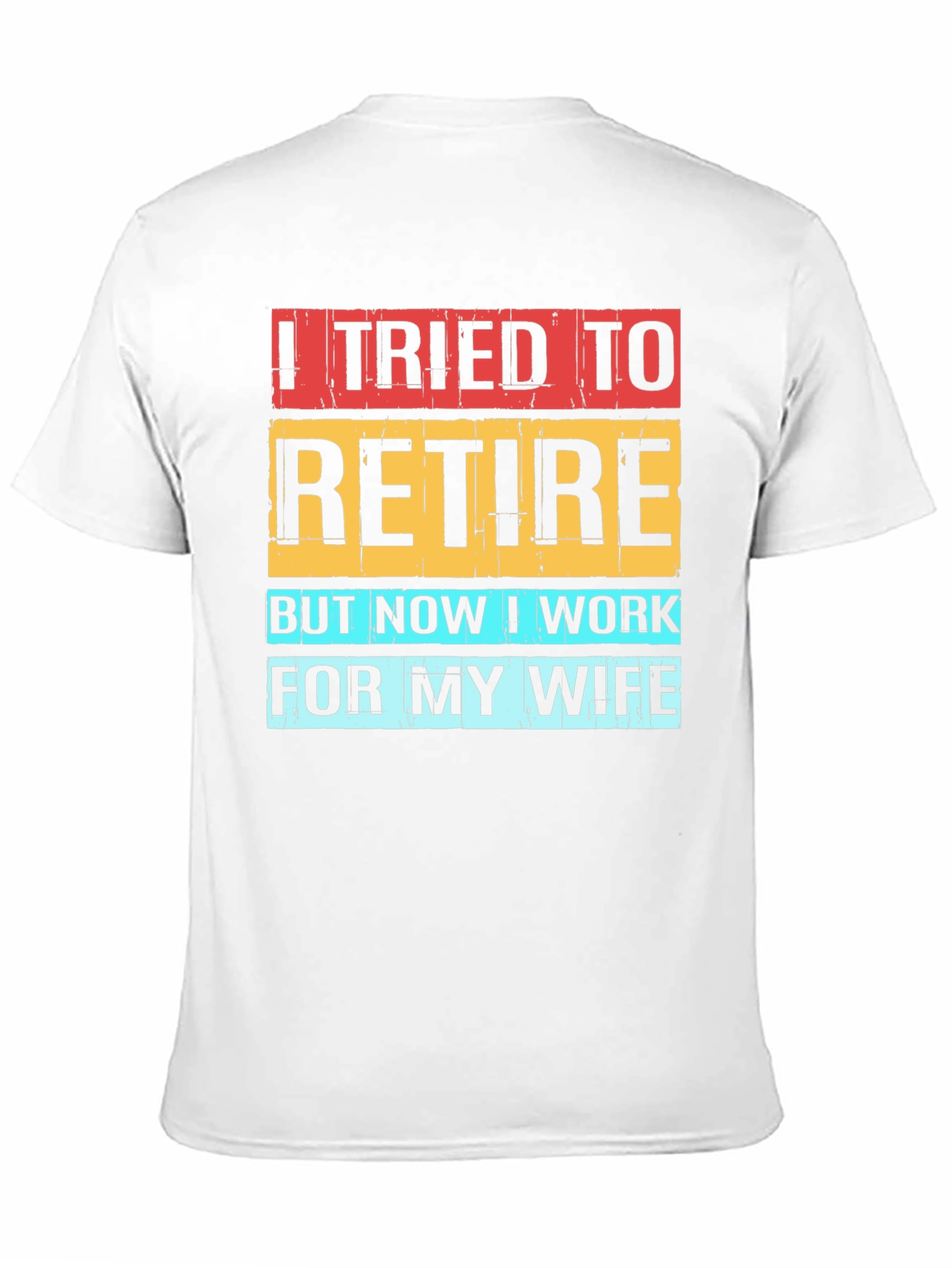 Black Funny Retirement T-Shirt - I Tried To Retire view 11
