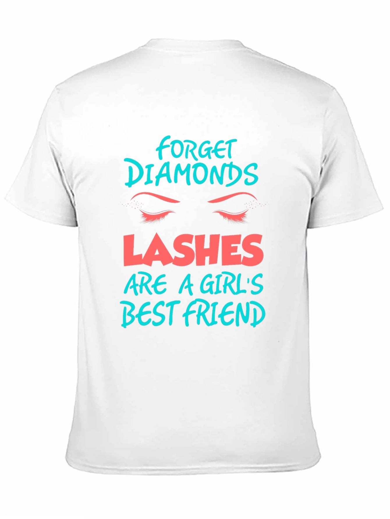 Black Lashes Are A Girl's Best Friend Graphic Tee view 11