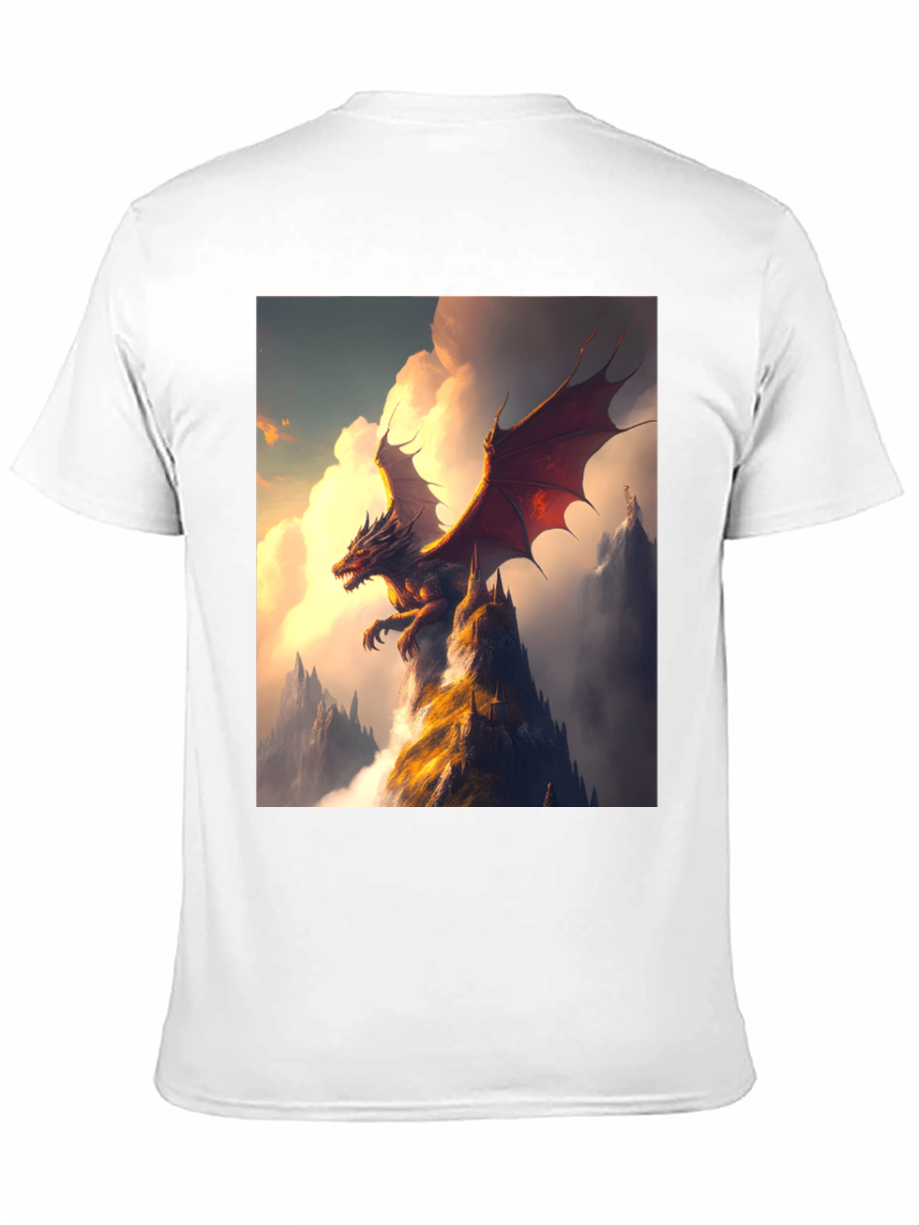 Black Dragon Peak Black T-Shirt view 11