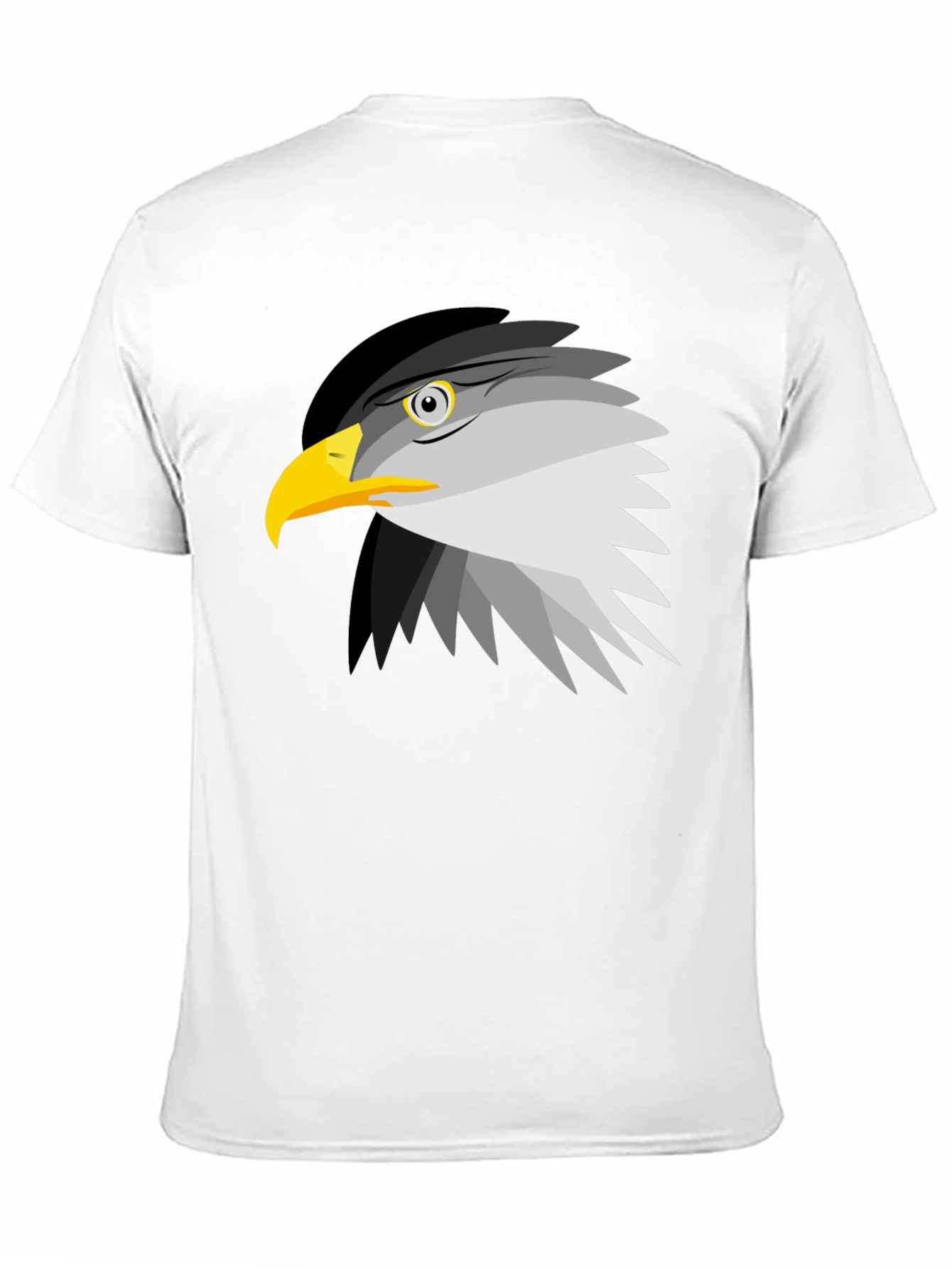 Black Eagle Graphic Tee - Black Cotton Blend view 11