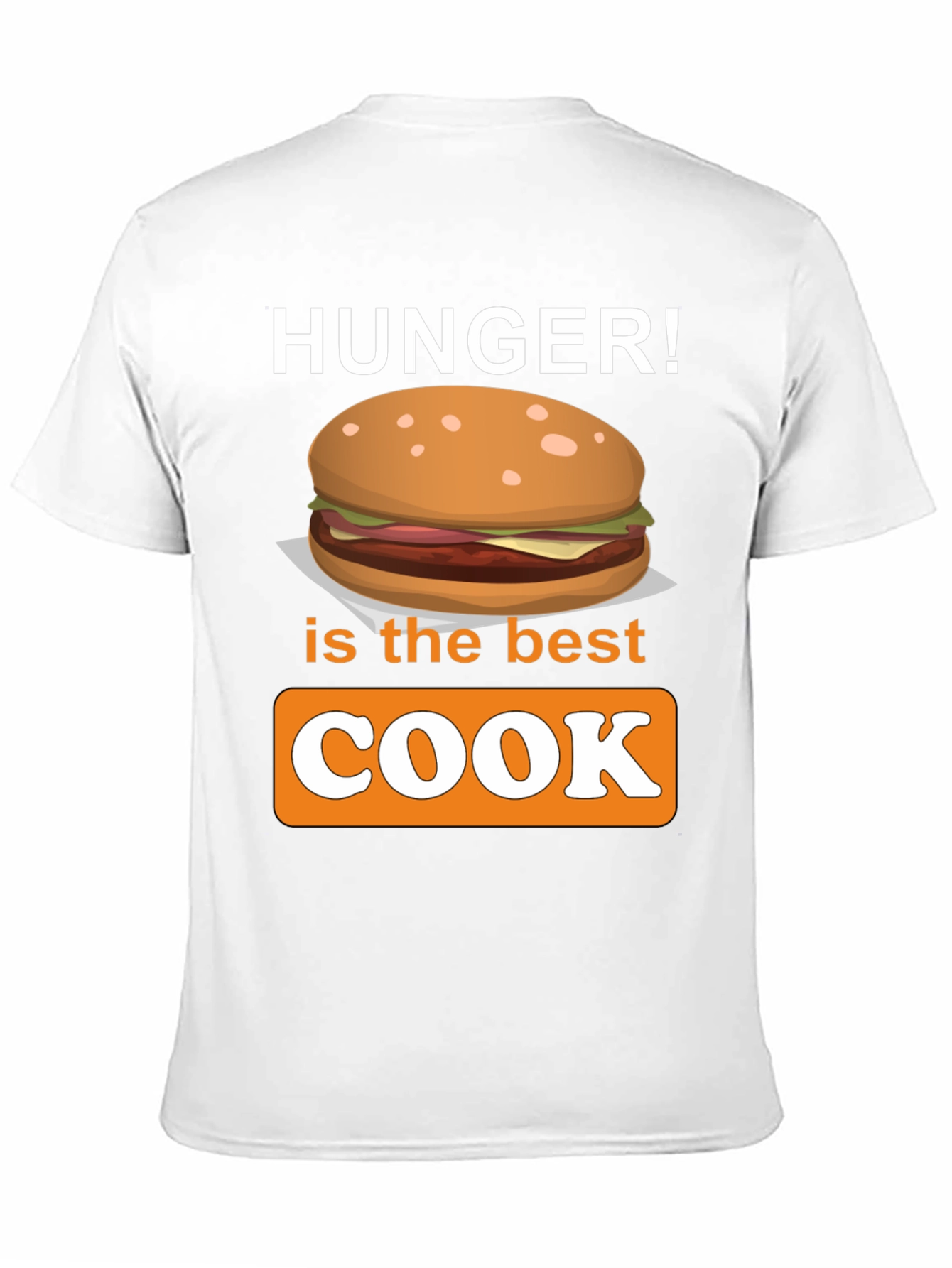 Black Hunger is the Best Cook T-Shirt - Foodie Apparel view 11