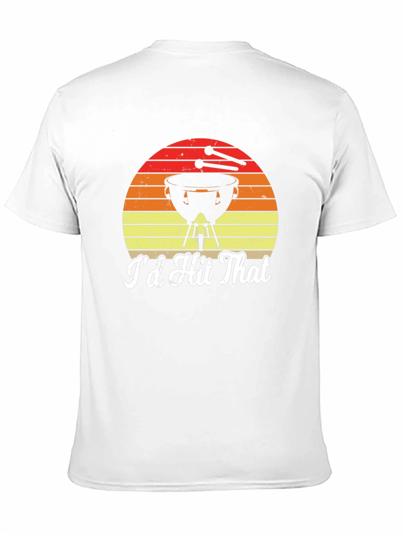 Black I'd Hit That Percussion T-Shirt view 11