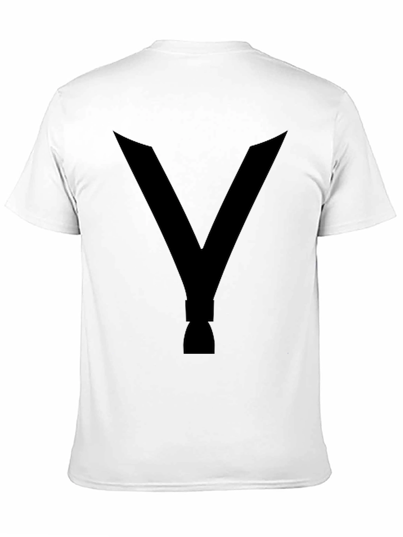 Black V Rocket Graphic Tee - Black Cotton T-Shirt view 11