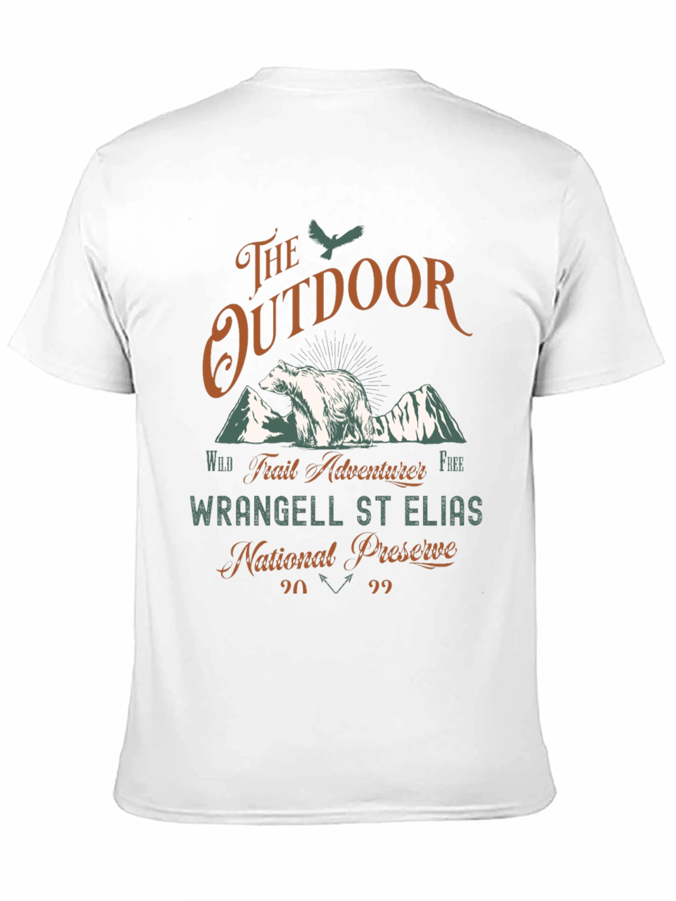 Black The Outdoor Wrangell St Elias National Preserve T-Shirt view 11