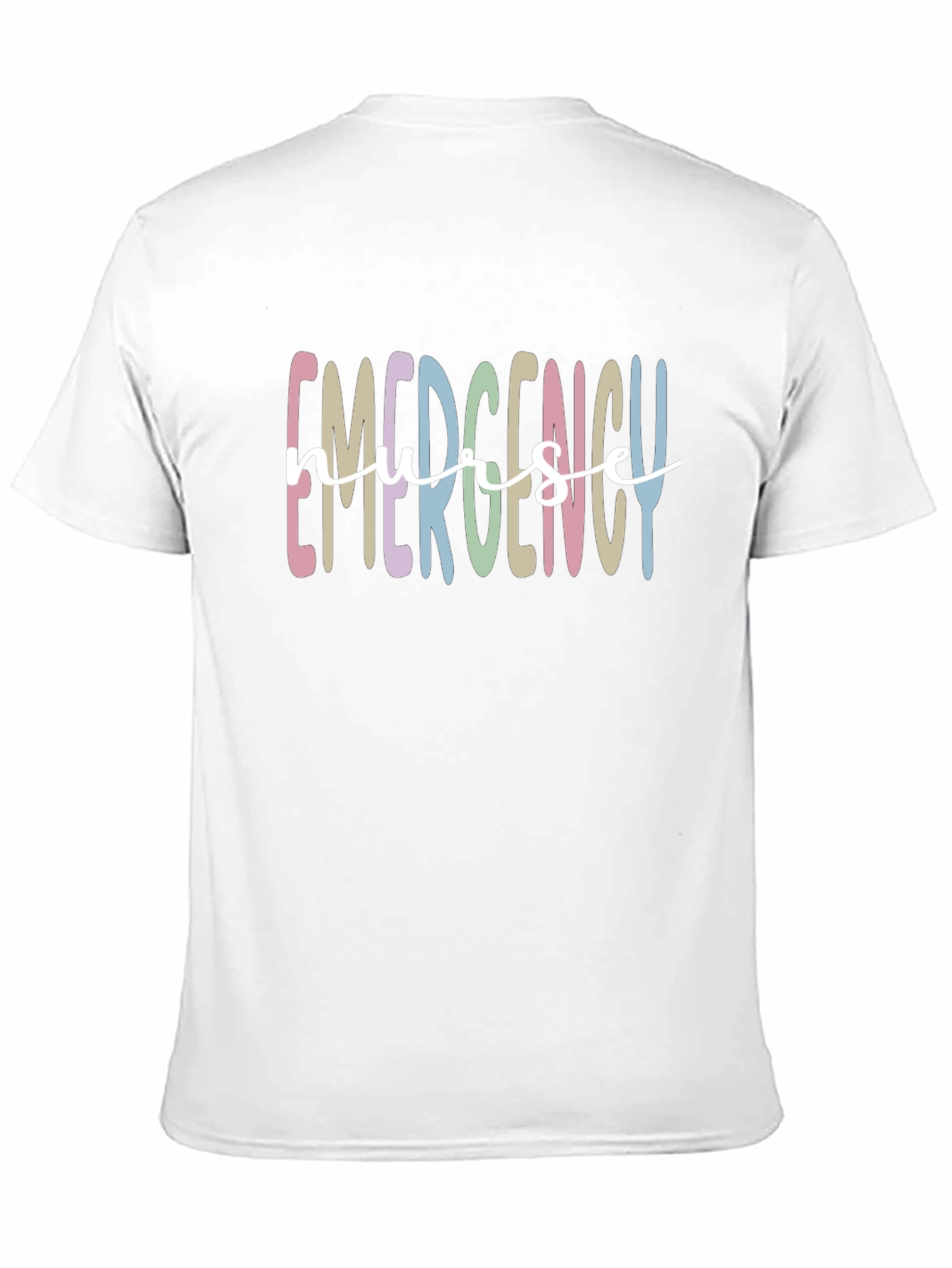 Black Emergency Nurse Graphic Tee view 11